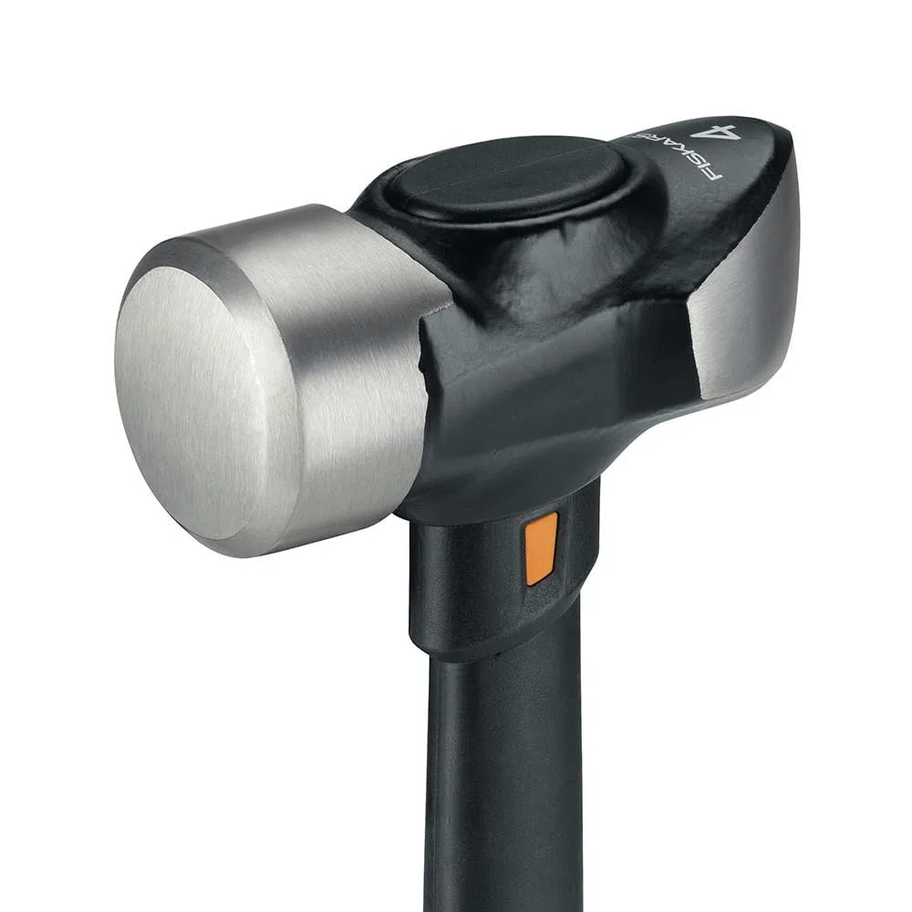 Fiskars Fäustel IsoCore L für den Einsatz bei Präzisionsabbrucharbeiten, Länge: 36 cm, Gewicht: 2,18 kg, Schwarz/Orange, 1020218