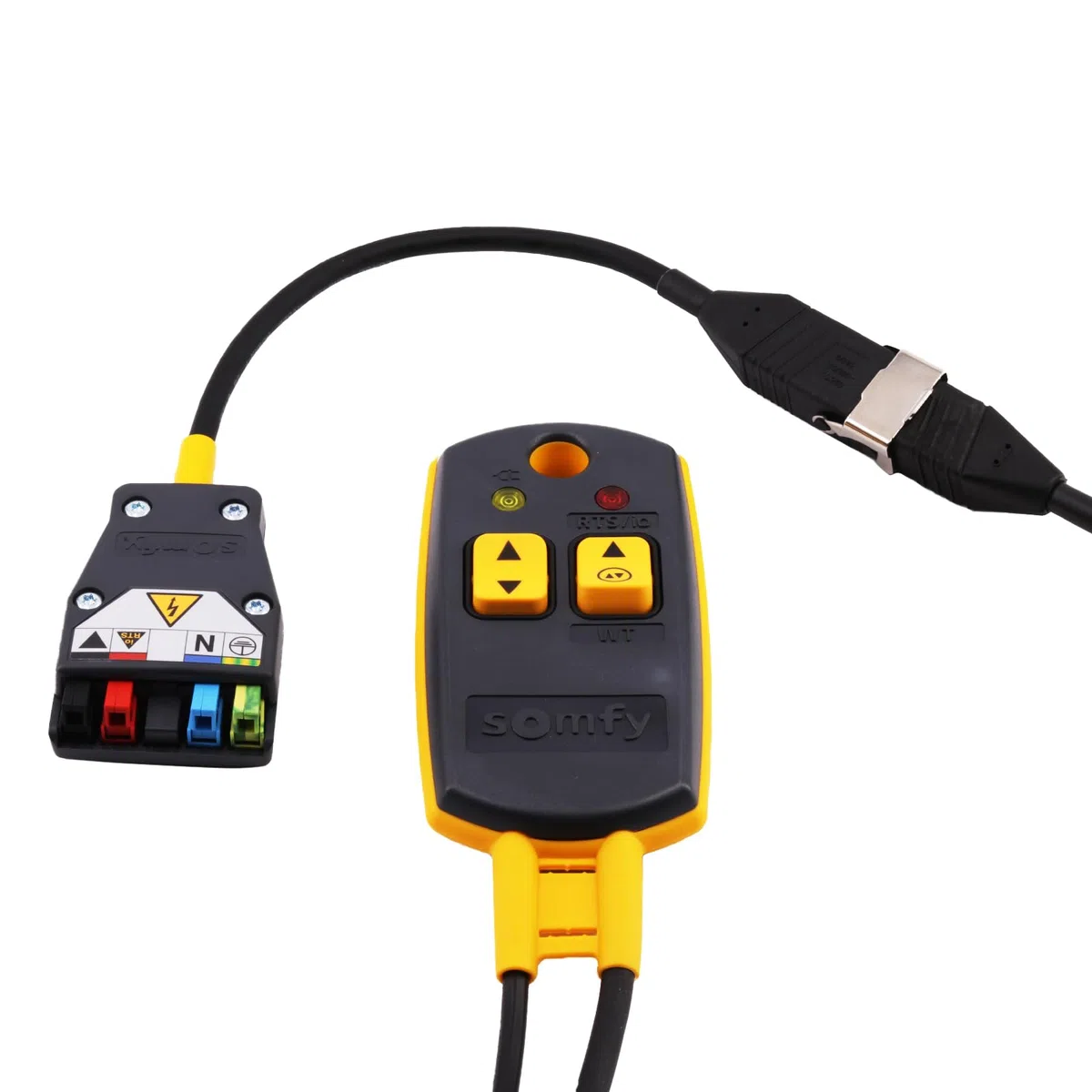 Einstellhilfskabel für Somfy Rollladenmotoren Universal Einstellkabel, Setzkabel, Einstellhilfsschalter für Rolladenmotor Rohrmotor