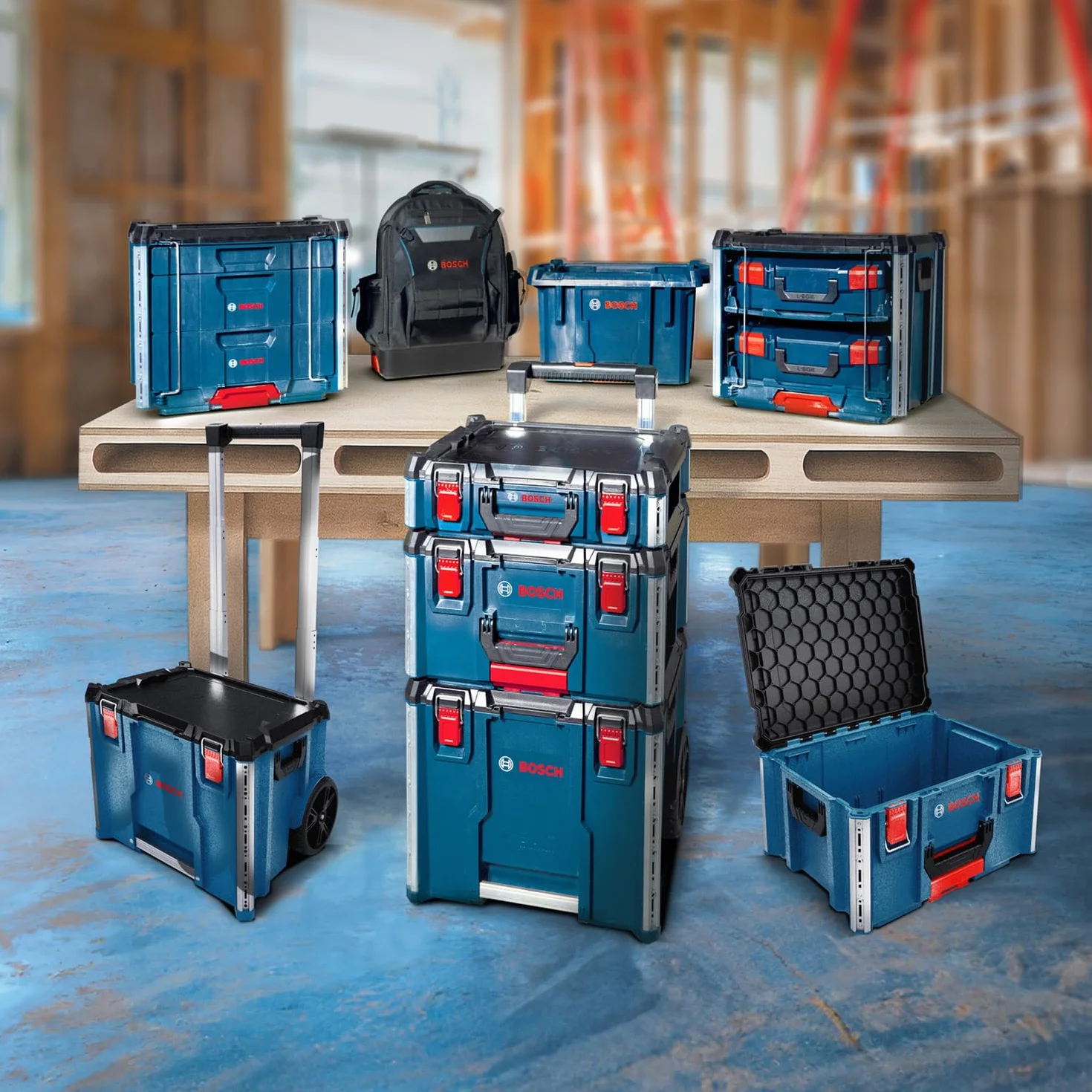 Bosch professional L-BOXX Contractor Set 3 (inkl. offener Schale)