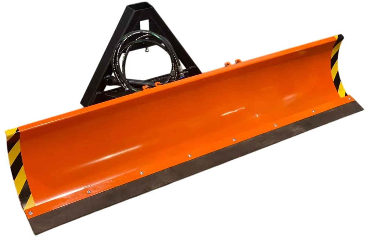 Schneeschild Schneepflug Schneeschieber Kat-0 Aufnahme / 100x40 cm inklusive Hydraulikzubehör