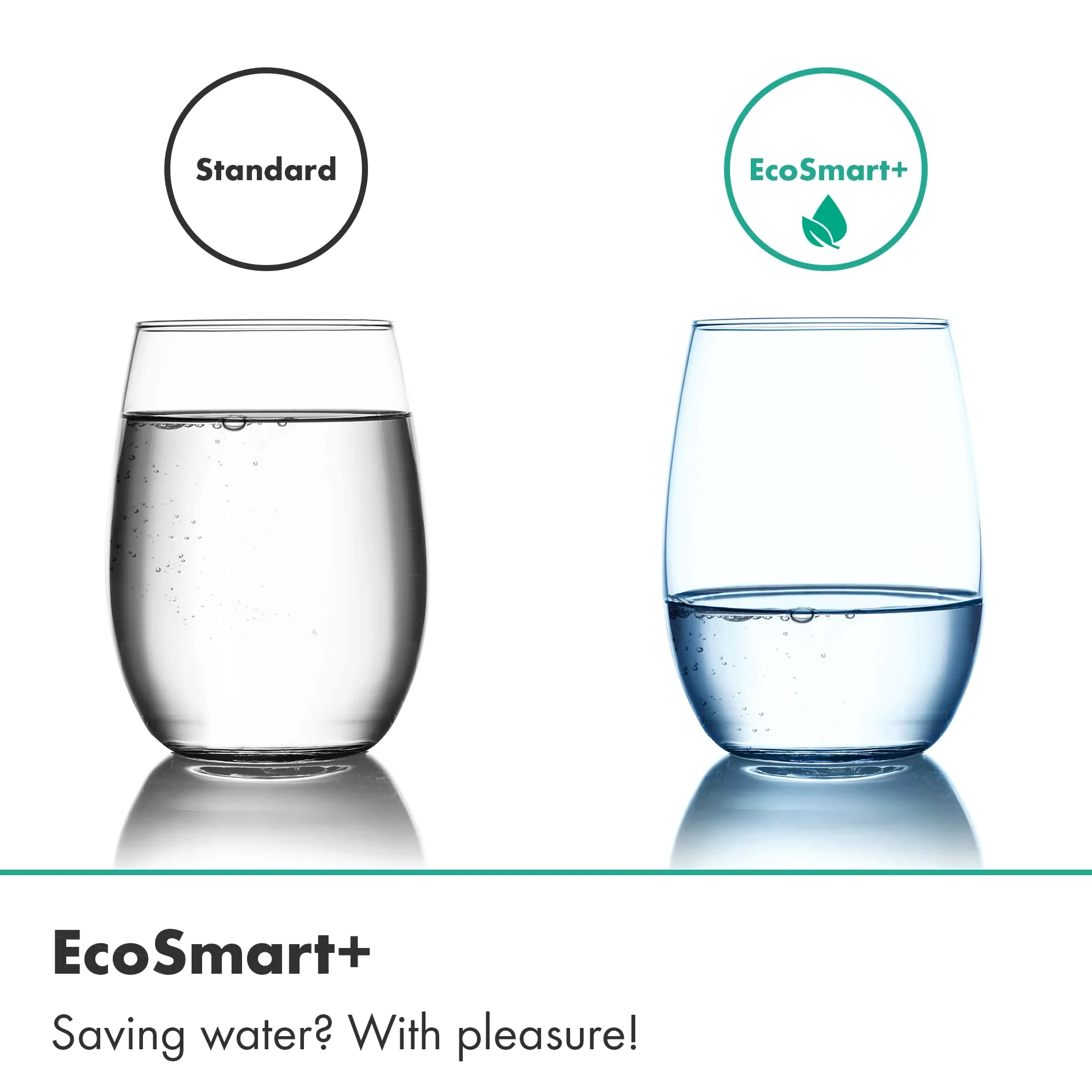 hansgrohe Activera S - wassersparende Kopfbrause (EcoSmart+), runde Duschbrause (240 mm), Regendusche mit 1 Strahlart für Wand- oder Deckenmontage, Brausekopf mit Antikalk-Funktion, Chrom, 28057000