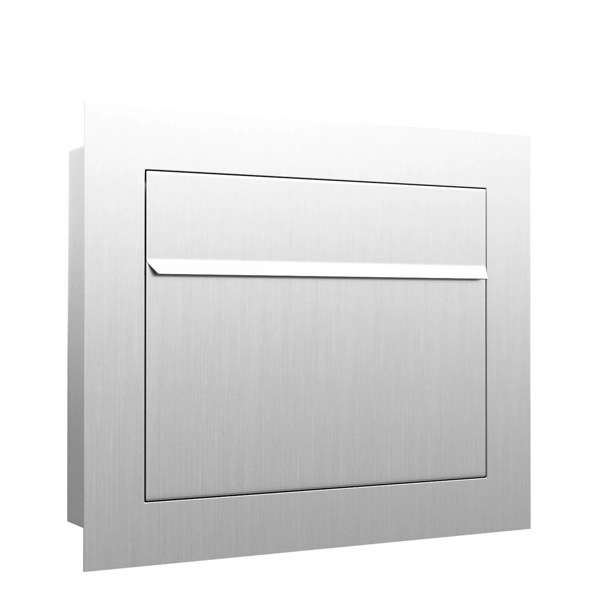 Unterputz-Briefkasten, Design Einbaubriefkasten Sora Edelstahl - Bravios