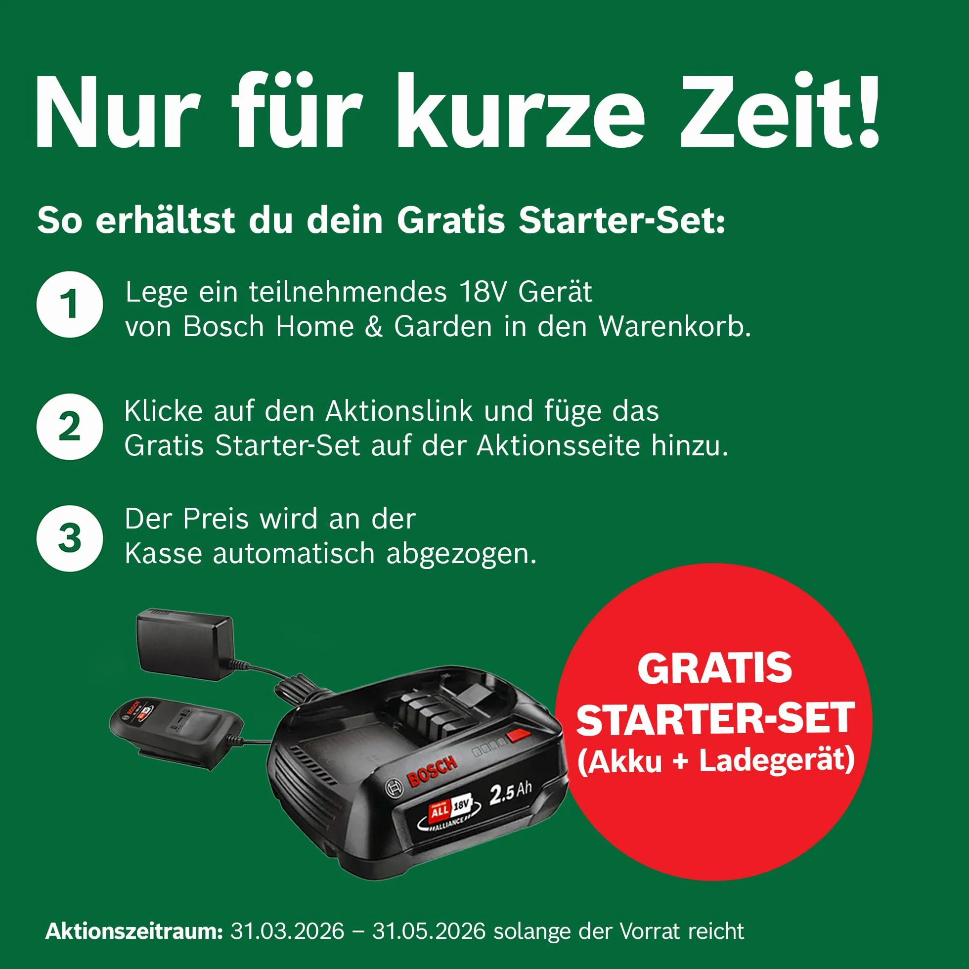 Bosch Akku-Kompakt-Winkelschleifer AdvancedGrind 18V-80 (Ohne Akku; 18 Volt System; zum Schleifen, Trennen und Bürsten in verschiedenen Materialien; im Karton)