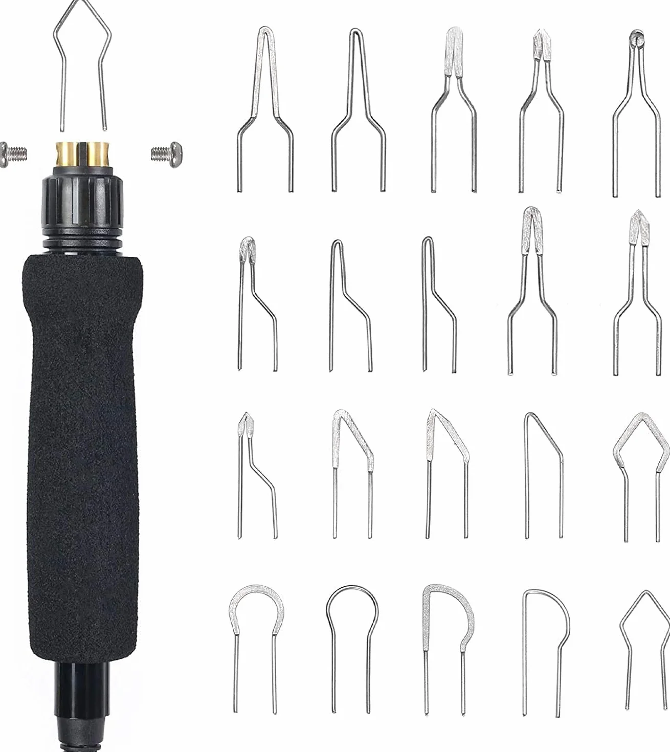 YIHUA 939-II Brandmalerei Stift Lötkolben Set Holzgravur-Bastelset mit einstellbarer Temperatur Holzbrenner Stift, EU Stecker