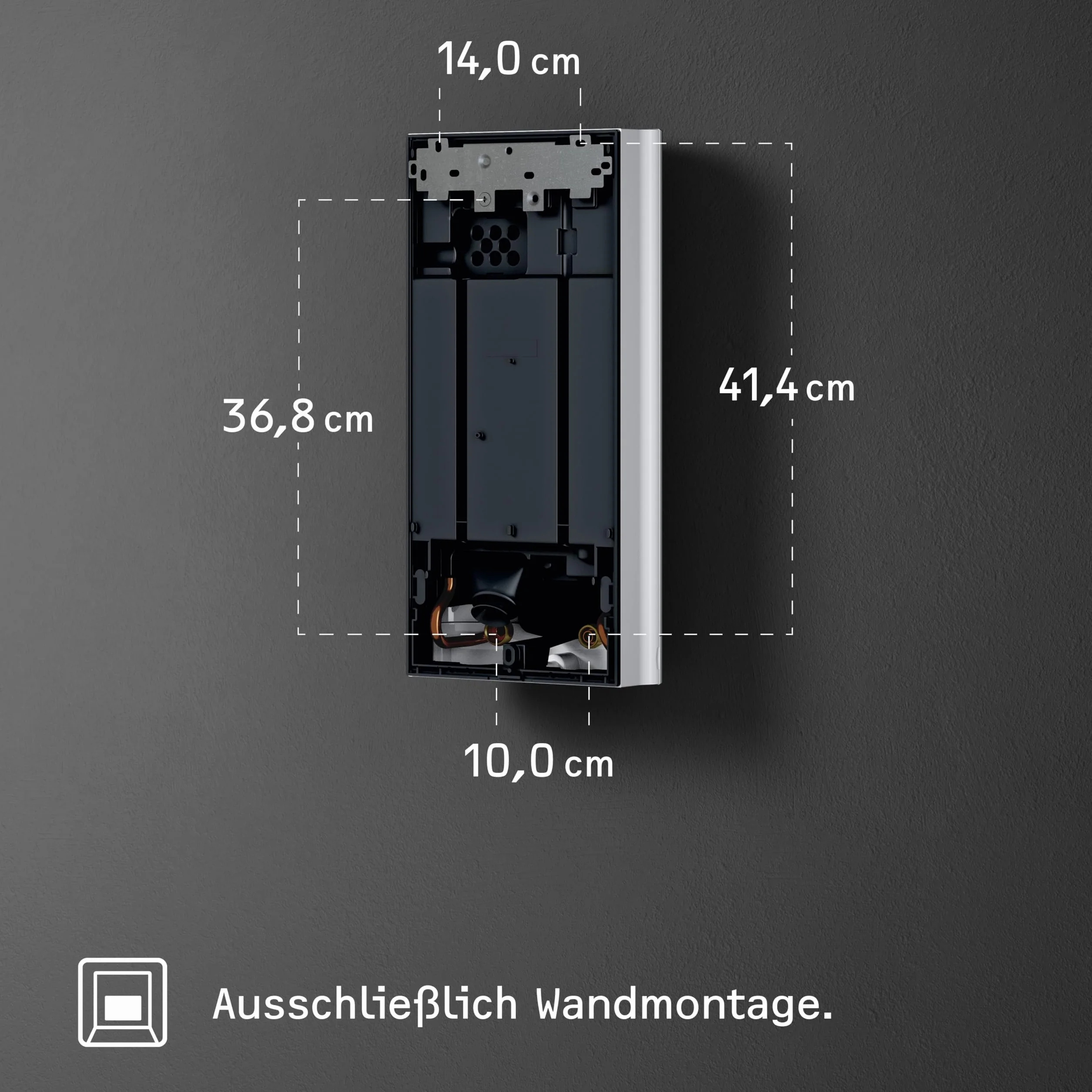 STIEBEL ELTRON elektronisch geregelter Durchlauferhitzer DHB-E 18/21/24 LCD, umschaltbar, druckfest, LC-Display, gradgenaue Wunschtemperatur, 236745