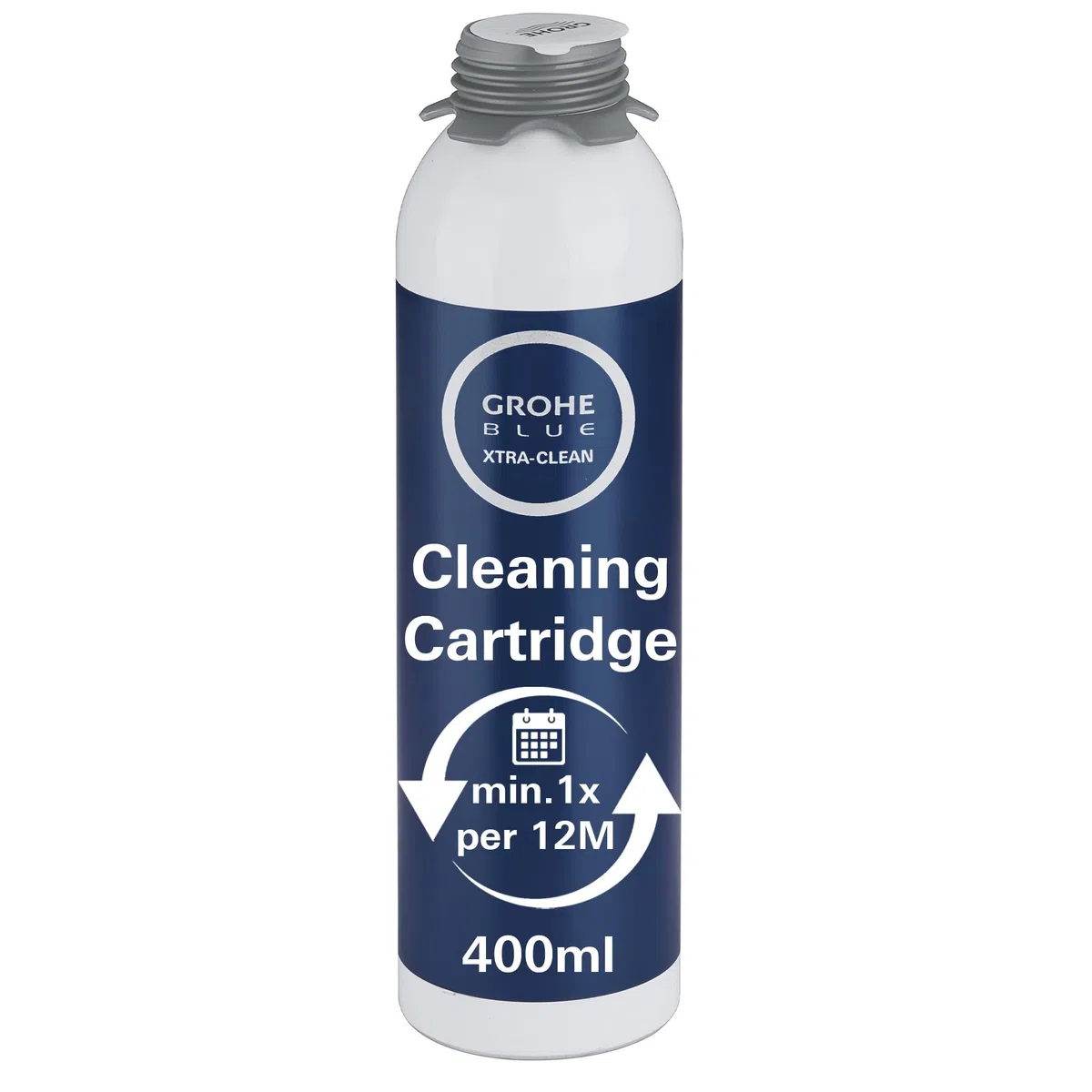 GROHE Blue, Reinigungskartusche (für Blue Pure, Home & Professional, 100 Prozent Desinfektion und Reinigung von Kühler und Filterkopf, inklusive Sprühkopf, ohne Adapter) 40434001