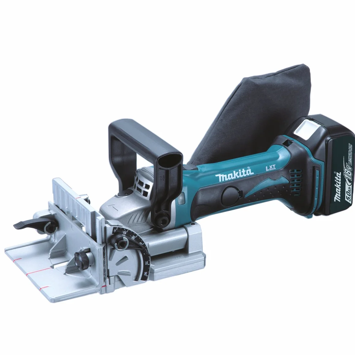 Makita Akku-Nutfräse 18V / 5,0 Ah, 2 Akkus + Ladegerät im MAKPAC