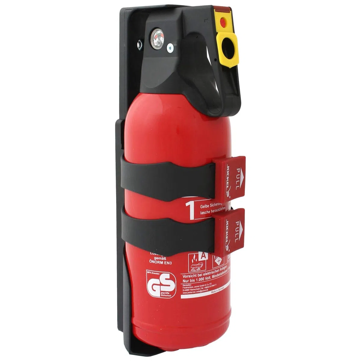 Feuerlöscher PS2JM Mini-Dauerdruck-Feuerlöscher, 2 kg, ABC-Pulver,