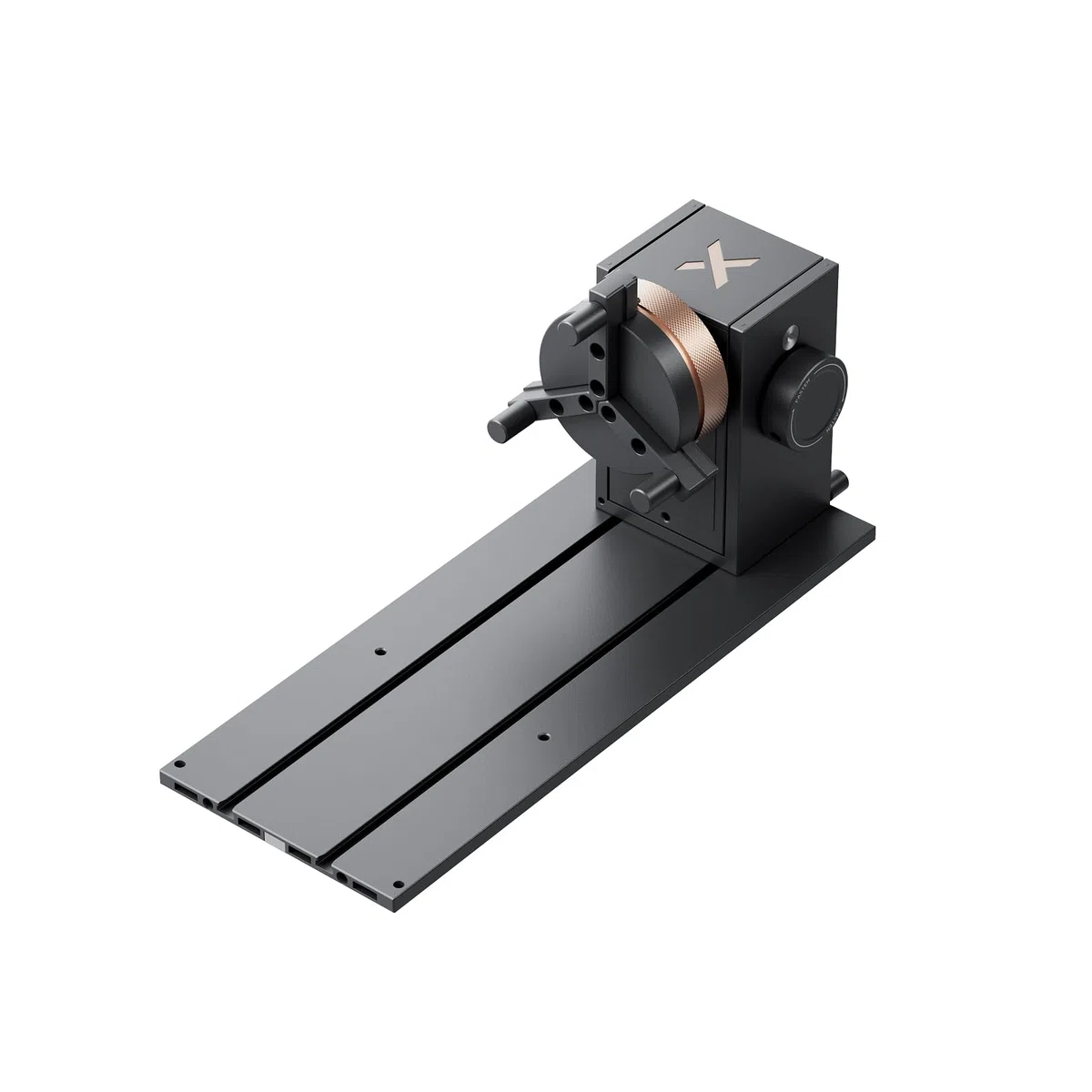 xTool RA3 Lite für xTool M2, Multifunktionales Rotationsmodul, Intelligente Rotationsgravur für Ringe, Thermobecher & Ornamente