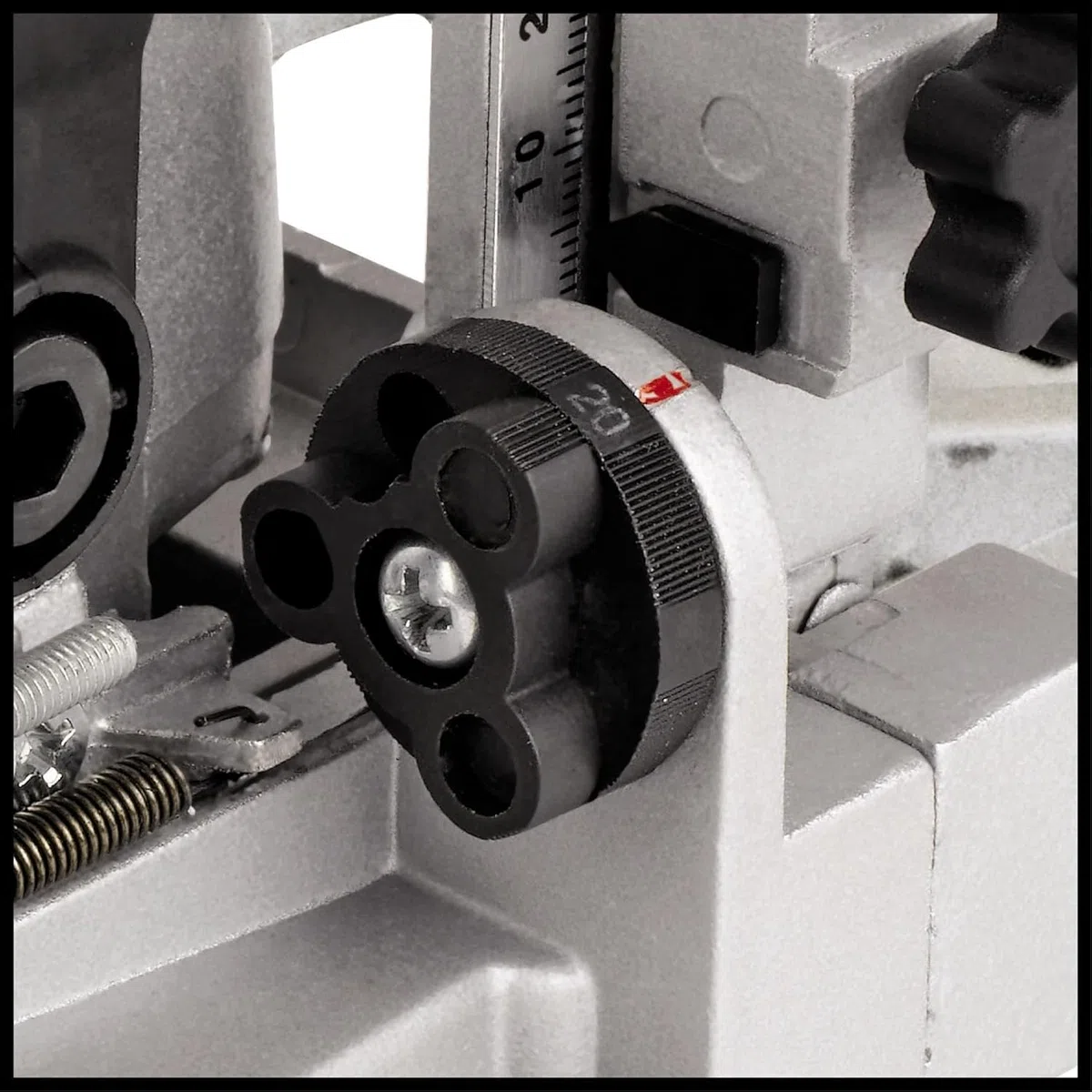 Einhell Flachdübelfräse TC-BJ 900 (860 W, 14 mm, Winkel- und Höheneinstellung, Staubfangsack)