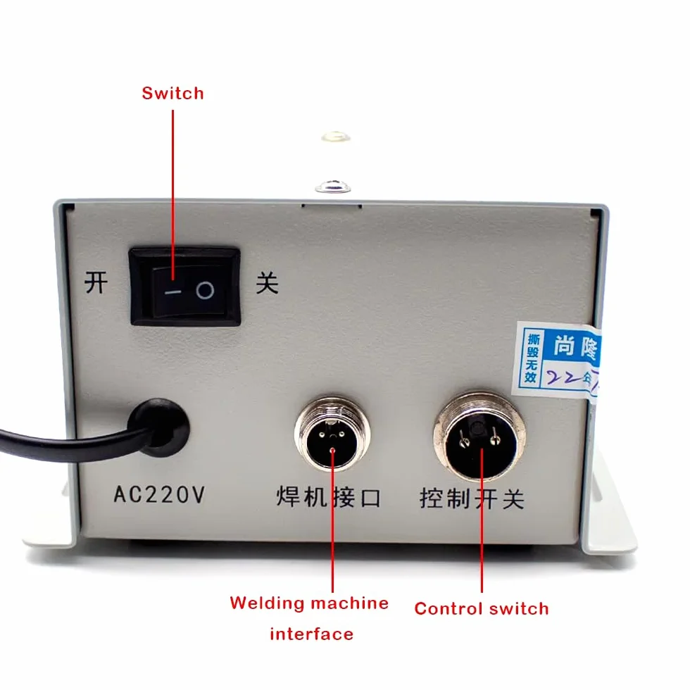 DIY WIG Schweißgerät zum Kaltschweißgerät Edelstahl Mini Punktschweißgerät Zeit Impuls Controller Modifizierter Kaltschweißer(Ohne Fußschalter,SL-MINI)