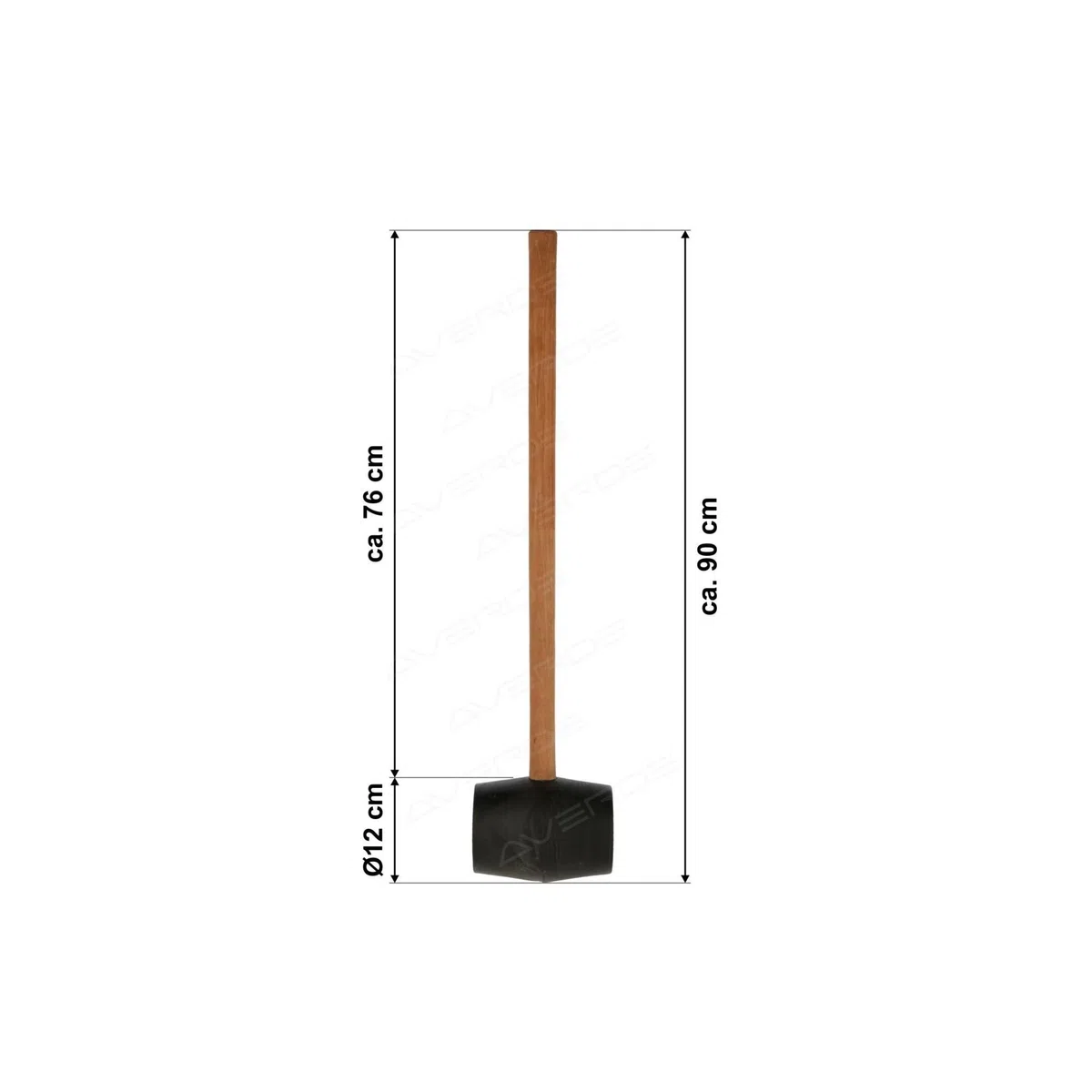 Kerbl 441422 Vorschlaghammer für Pfähle, 5 kg