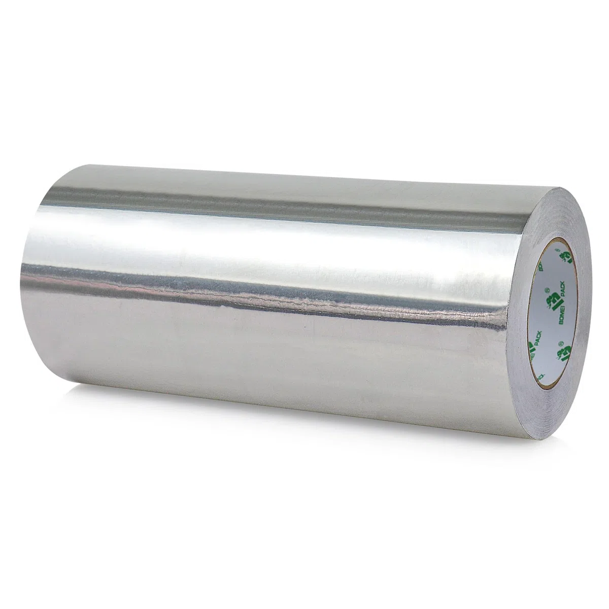 BOMEI PACK Aluminium Klebeban 300mm x 50 m, selbstklebendes Alu-Klebeband-Aluband, Wasserdichtes- und hitzebeständiges Band zum Versiegeln, Reparieren und Isolieren