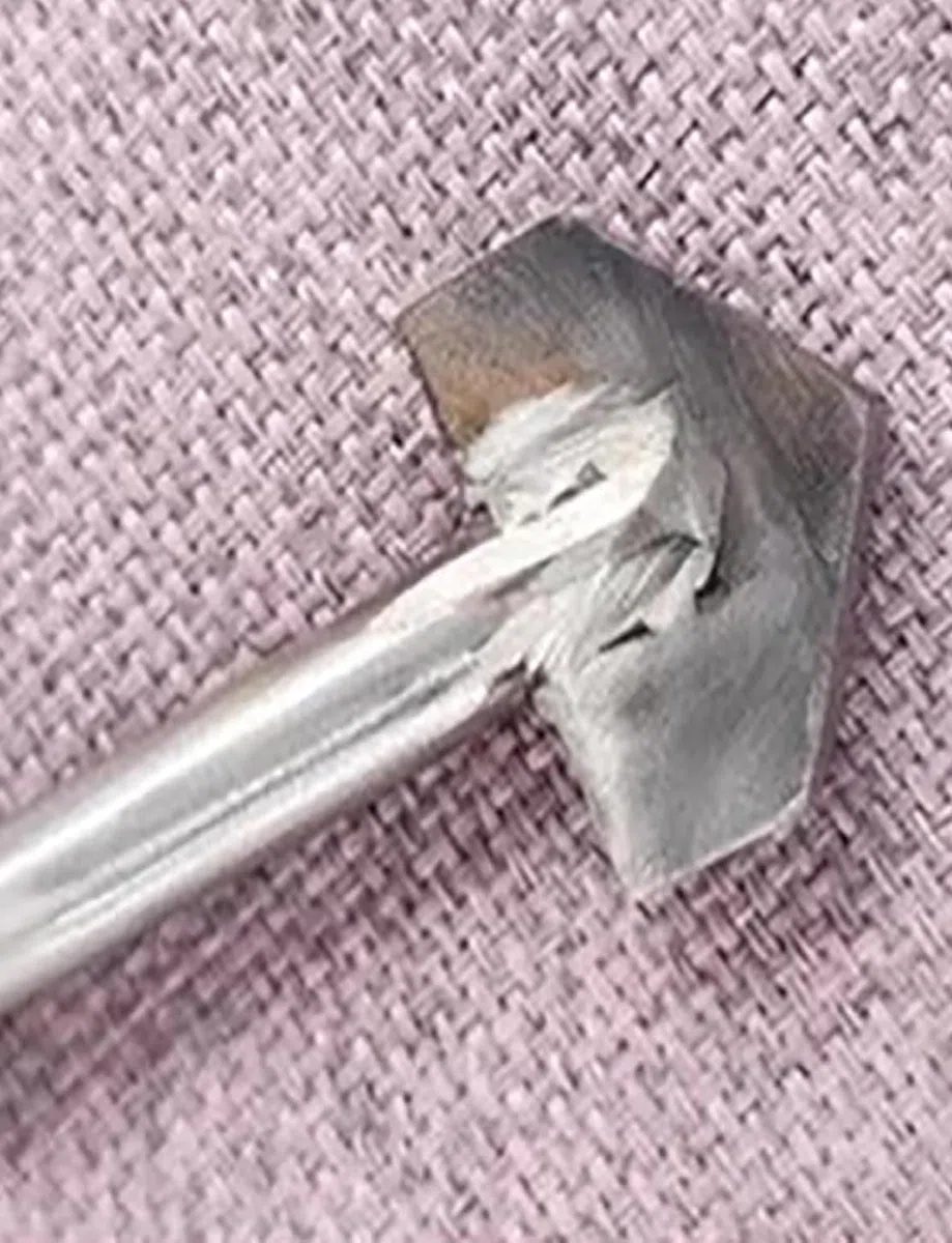 Generisch 10-mm-Gullydeckelheber mit T-Haken, Metall-Schachtdeckelzieher, Kanalhebehaken (30 cm/11,8 cm, 2 Stück) – Langlebig und einfach zu bedienen
