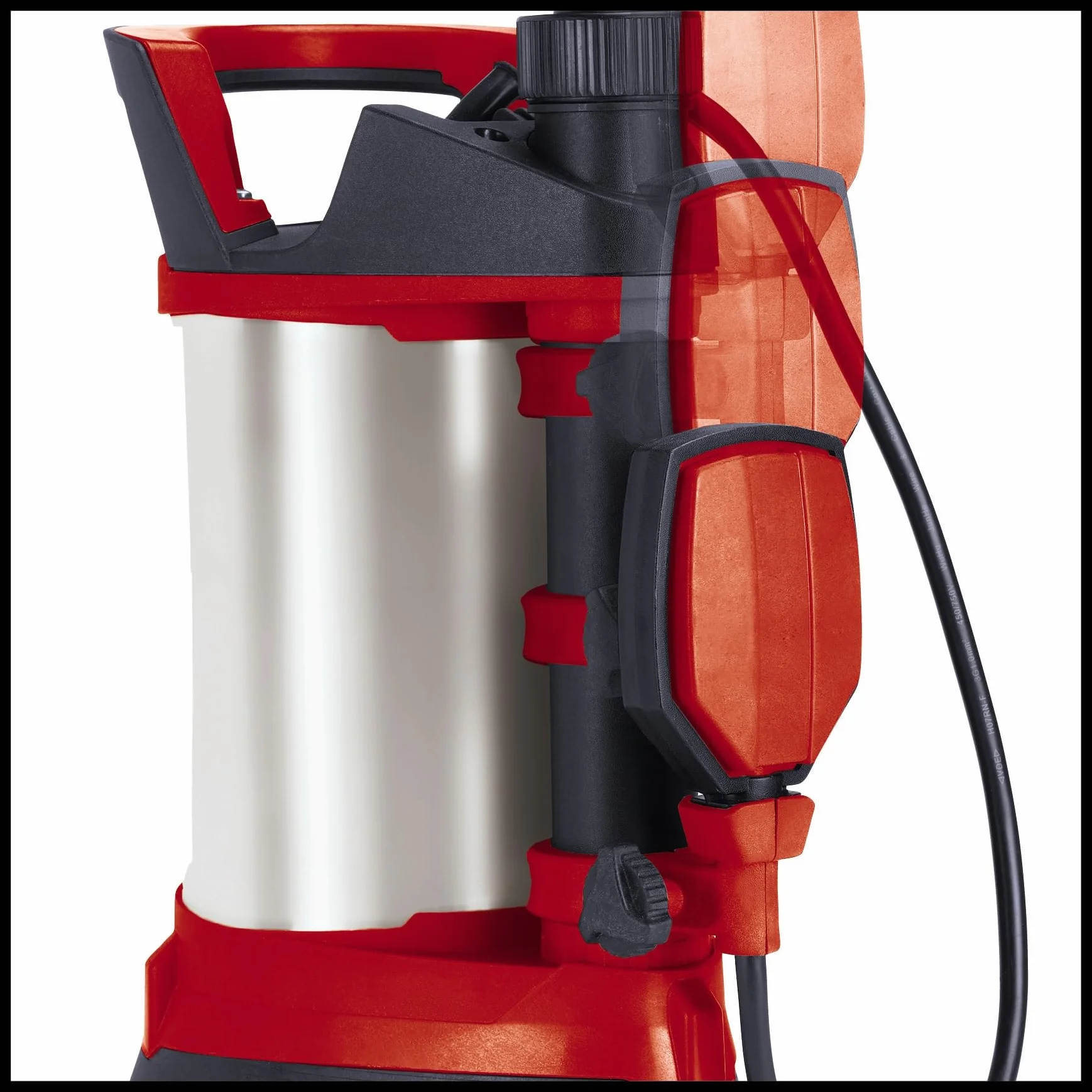Einhell Schmutzwasserpumpe GE-DP 7535 N LL ECO 2-in-1 (750 W, bis zu Ø 35 mm Fremdpartikelgröße, max. 18.500 L/h Fördermenge, inkl. Quick-Connector & Universaladapter)