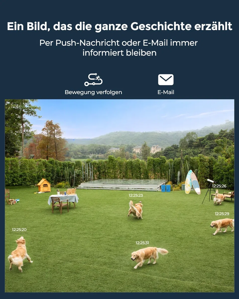 Reolink 16MP UHD 180° Panorama Dual-Objektiv Überwachungskamera, Bewegungsverfolgung, Farbnachtsicht, Spotlight, Smart-Erkennung & Alarme, Zwei-Wege-Audio, IK10 Vandalismussicher, IP67, Duo 3V PoE
