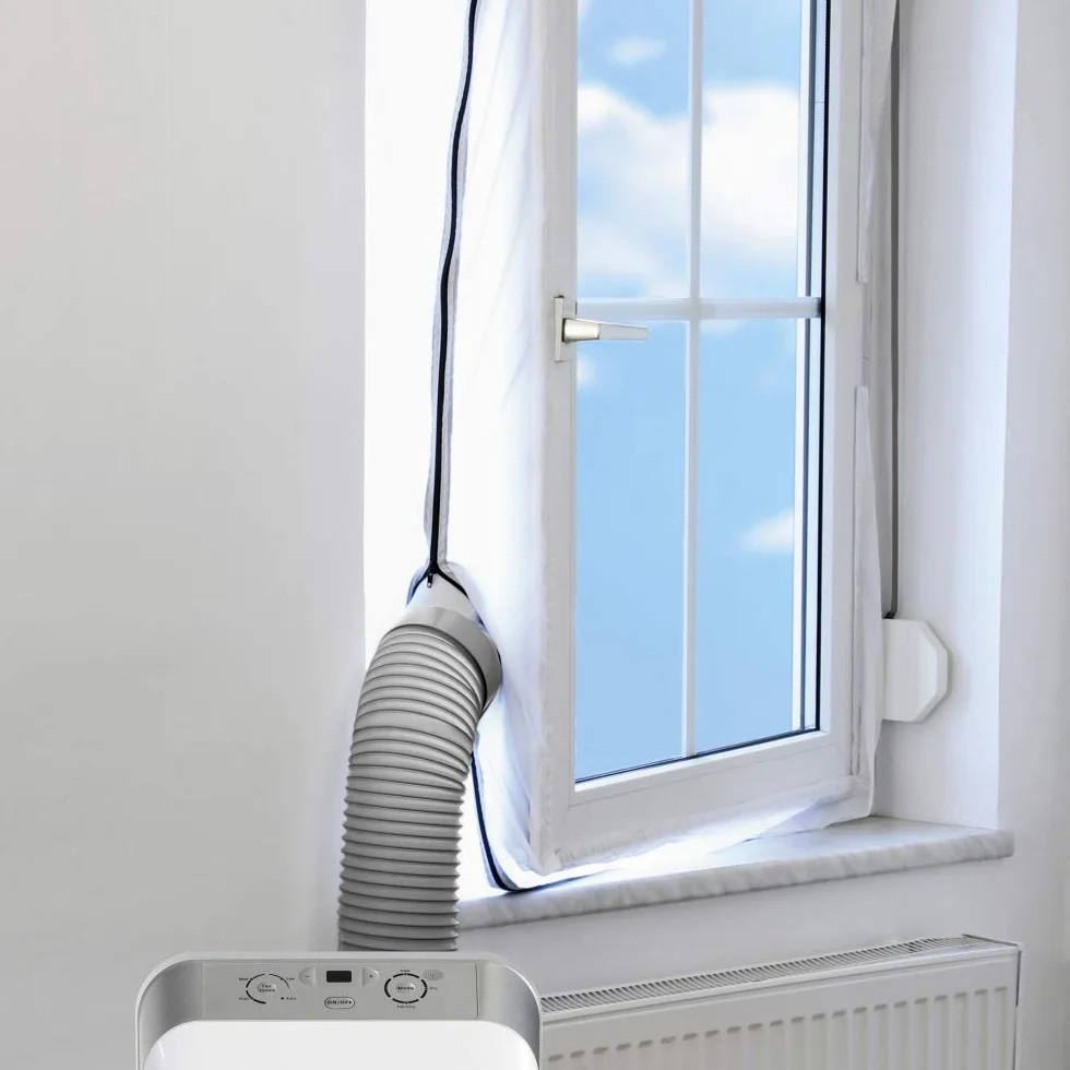 TROTEC AirLock 100 Fensterabdichtung für mobile Klimageräte und Ablufttrockner