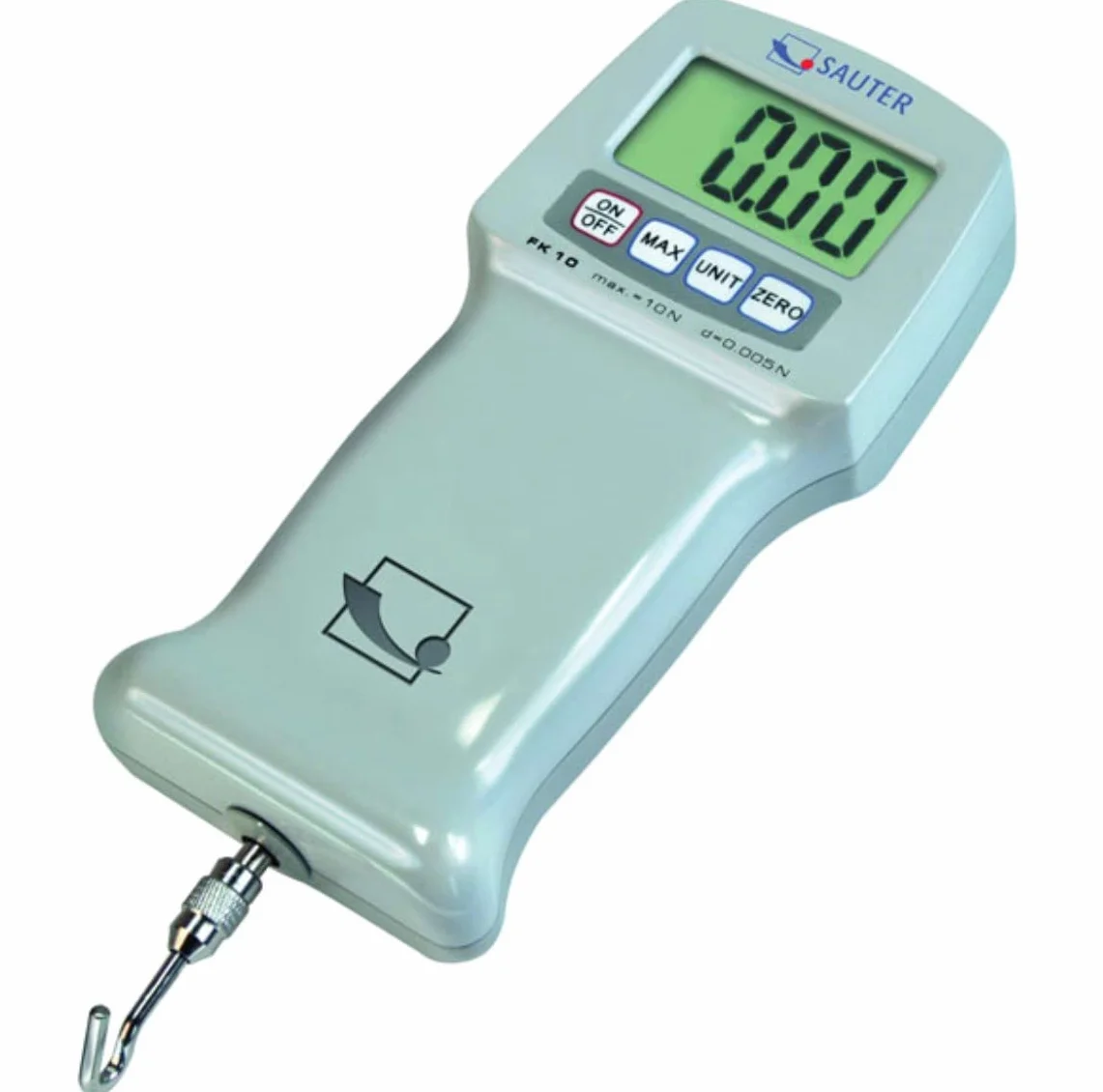 FK 1K Sauter Digitales Kraftmessgerät, 1000 N x 0,5 N