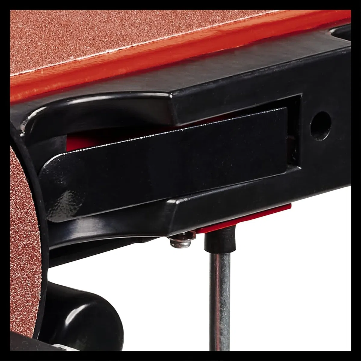 Einhell Stand-Band-Tellerschleifer TC-US 380 (380 W, Schleifbandgeschw. 292 m/min, Schleifteller Drehzahl 1.450 min-1, inkl. 1x Schleifband K80 und 1x Tellerschleifpapier K80)
