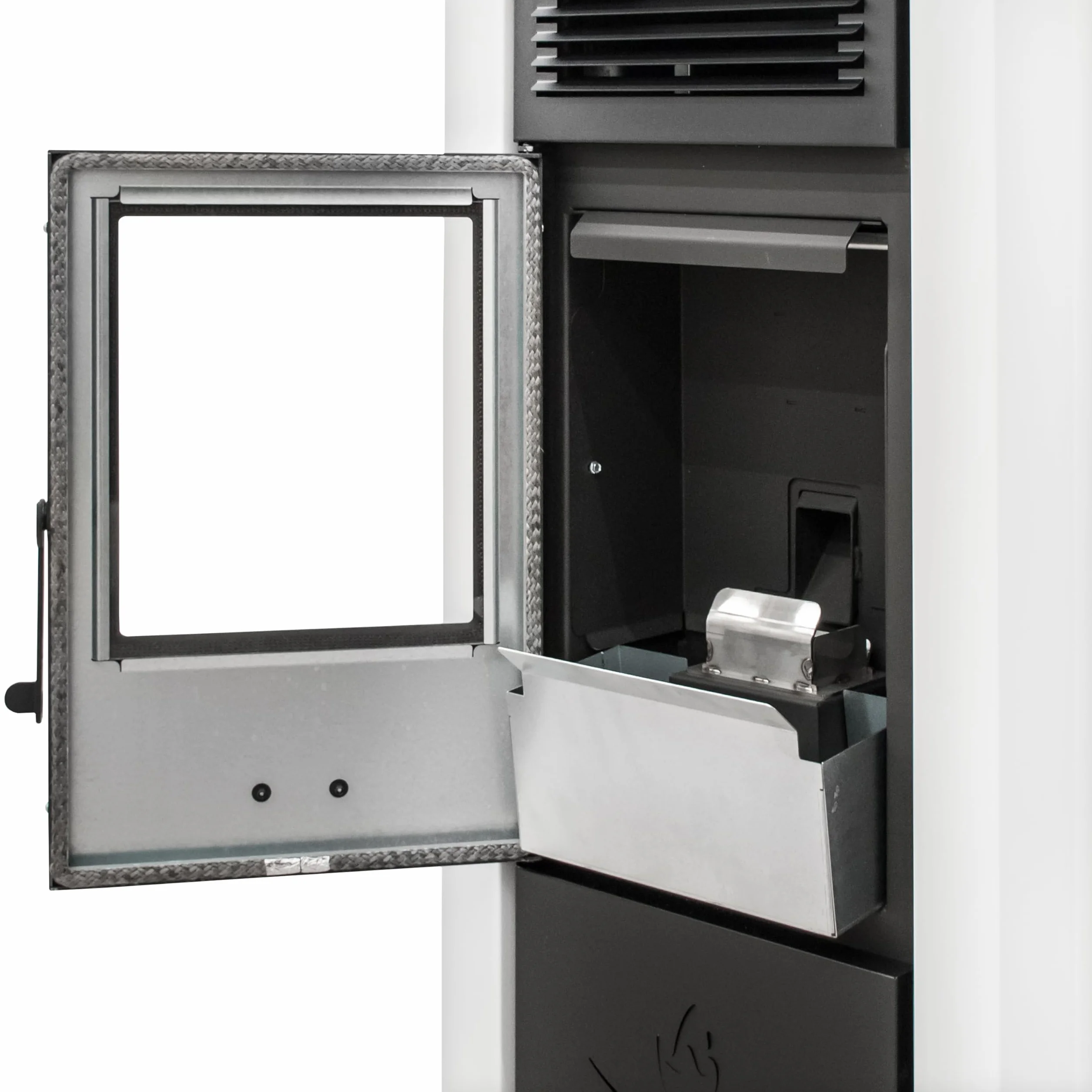 STUFE A PELLET ITALIA Colorado 15 KW | Pelletöfen Effizienz 92% Heizt 140m² Autonomie 15 Std. Programmierbar 5 Geschwindigkeiten und Leistungsstufen 24 Monate Garantie Weiß