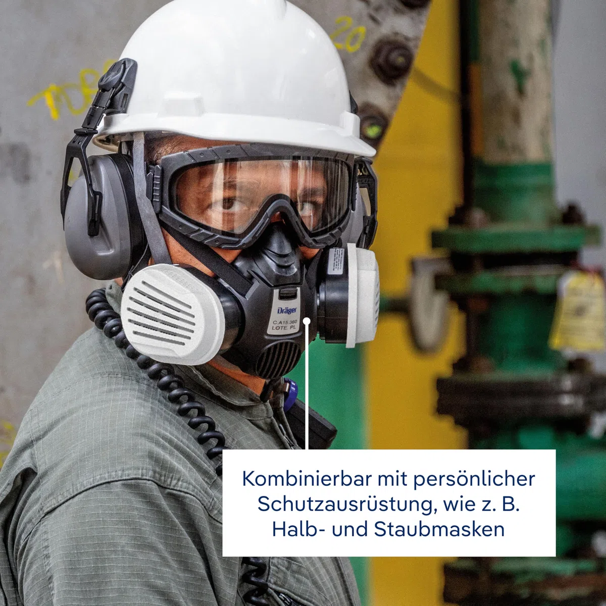 Dräger X-pect 4800 4900 Schutzbrille Vollsichtbrille beschlagfrei kratzfest Polycarbonat