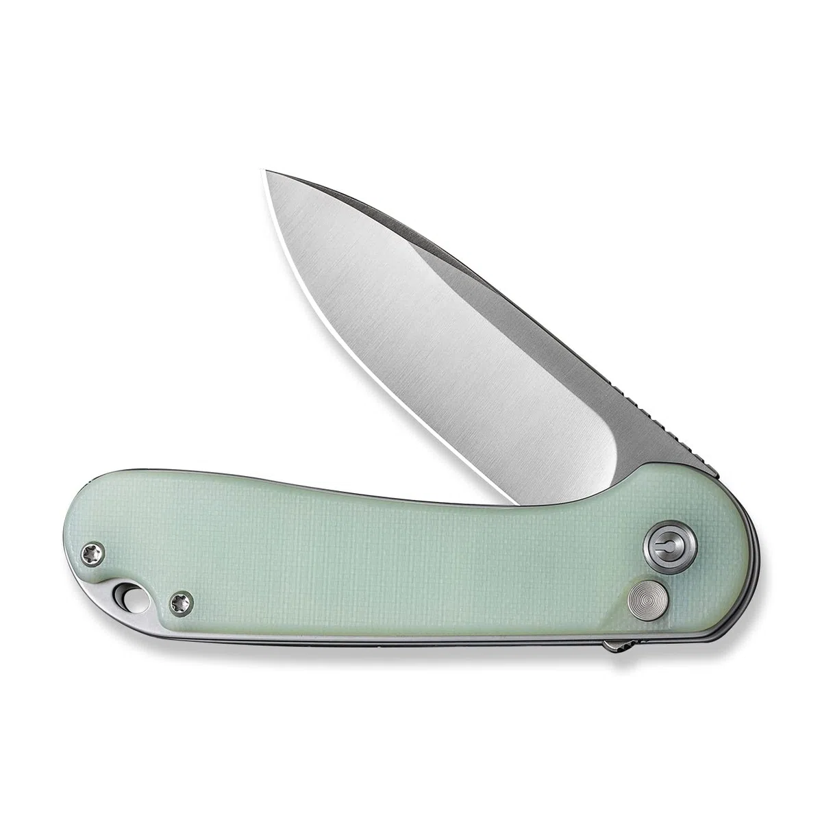 CIVIVI Elementum II Klappmesser mit 7,51 cm Nitro-V-Klinge und naturfarbenem G-10-Griff, Outdoor-Messer mit Clip (C18062P-2)