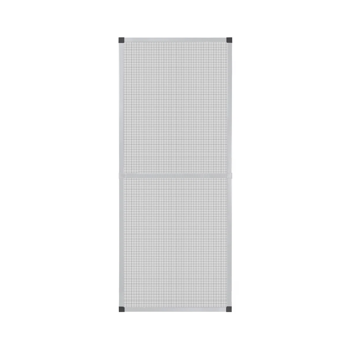 APANA - Fenster Fliegengitter mit Alurahmen & robustem Fiberglasgewebe - Insektenschutz Fenster mit umlaufender Bürstendichtung - Fliegennetz Fenster Montage ohne Bohren (130 x 240 cm | Anthrazit)