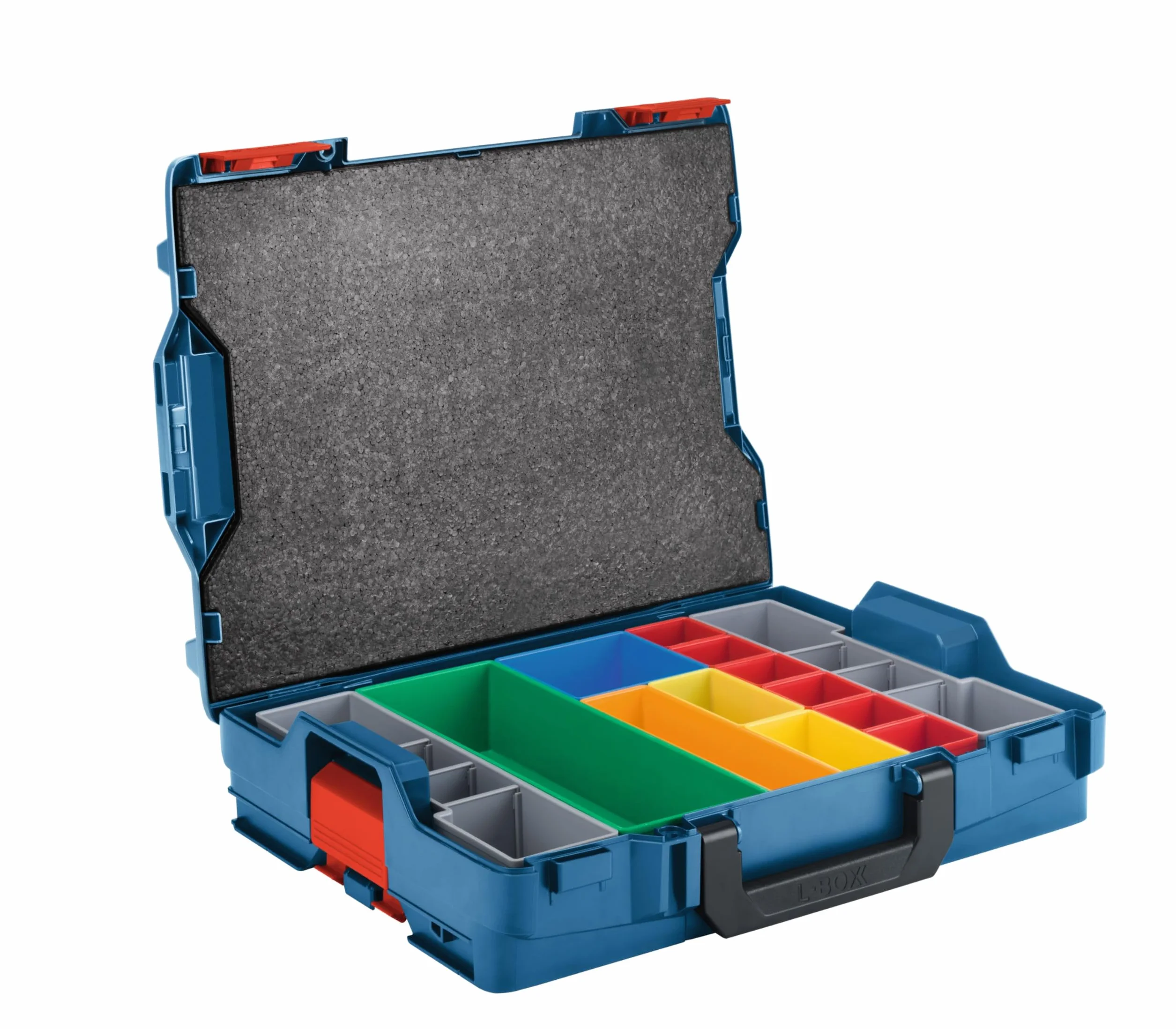 Bosch Professional Handwerkoffersystem L-BOXX 102 (Belastbarkeit bis 100 kg) + 13-tlg.-Einsatzbox-Set für L-BOXX