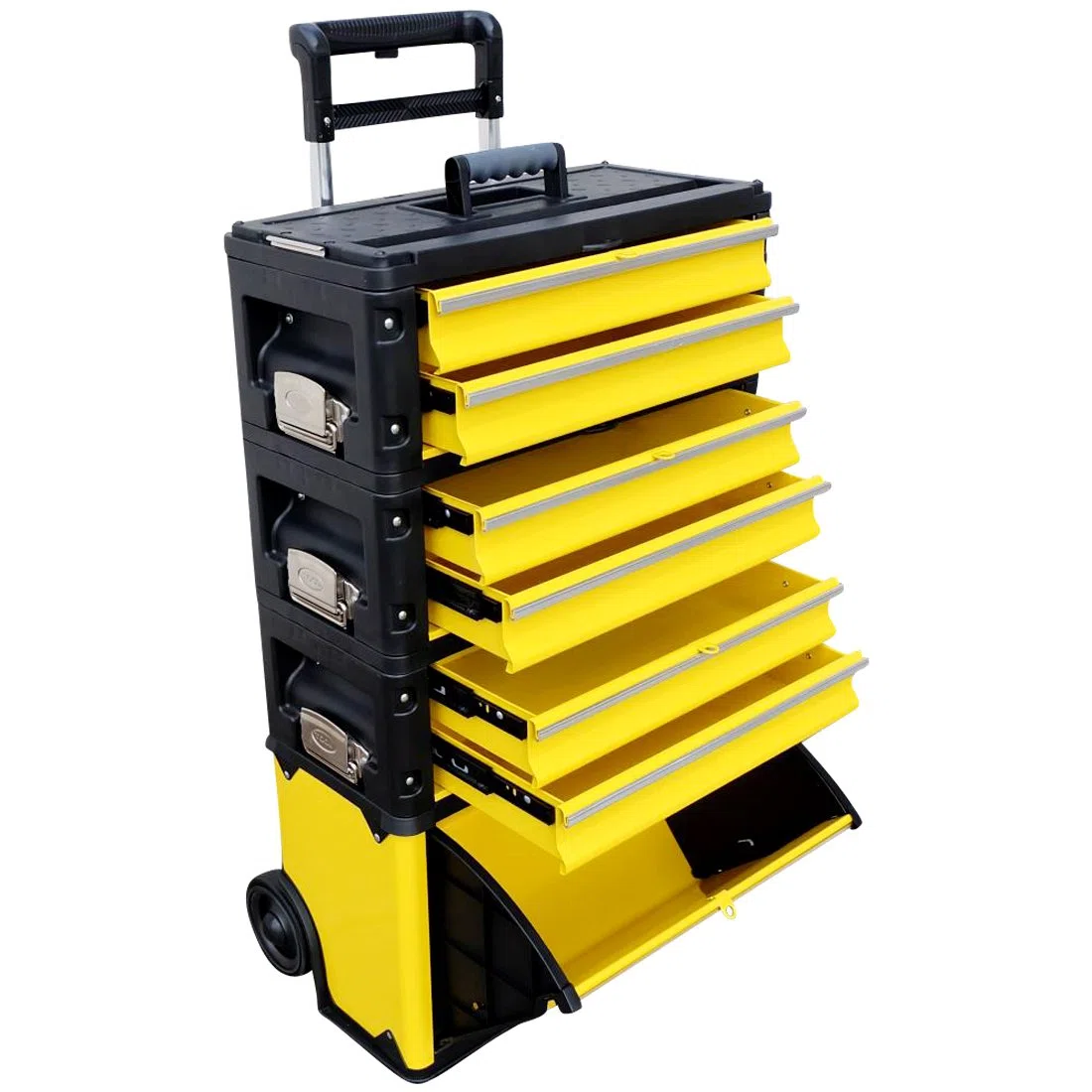 ALEOS Metall Werkzeugtrolley Werkstattwagen XXL Type 305BBBD mit Schubladenverriegelung