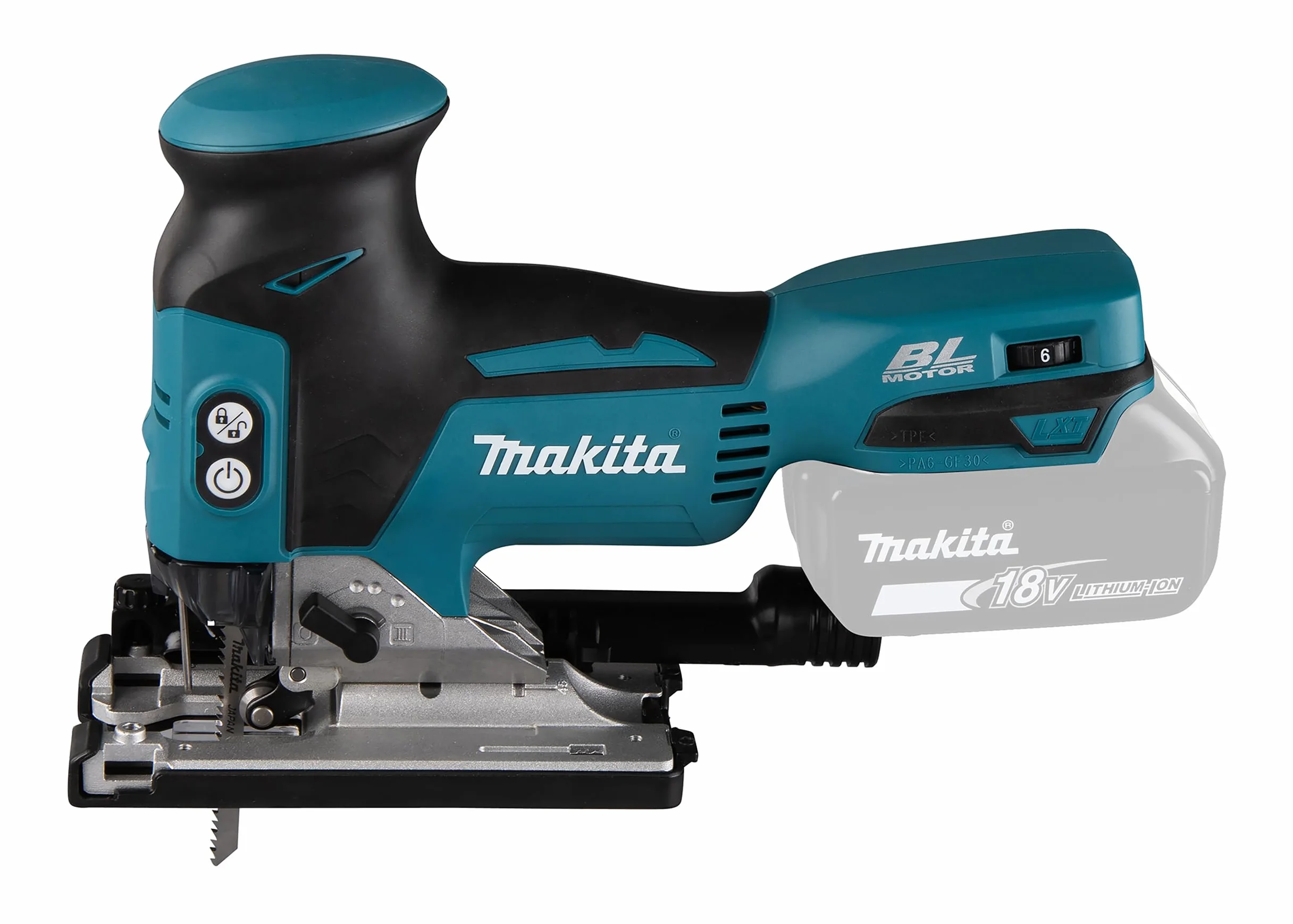 Makita DJV181Z Akku-Pendelstichsäge 18 V (Akku und Ladegerät NICHT im Lieferumfang enthalten)