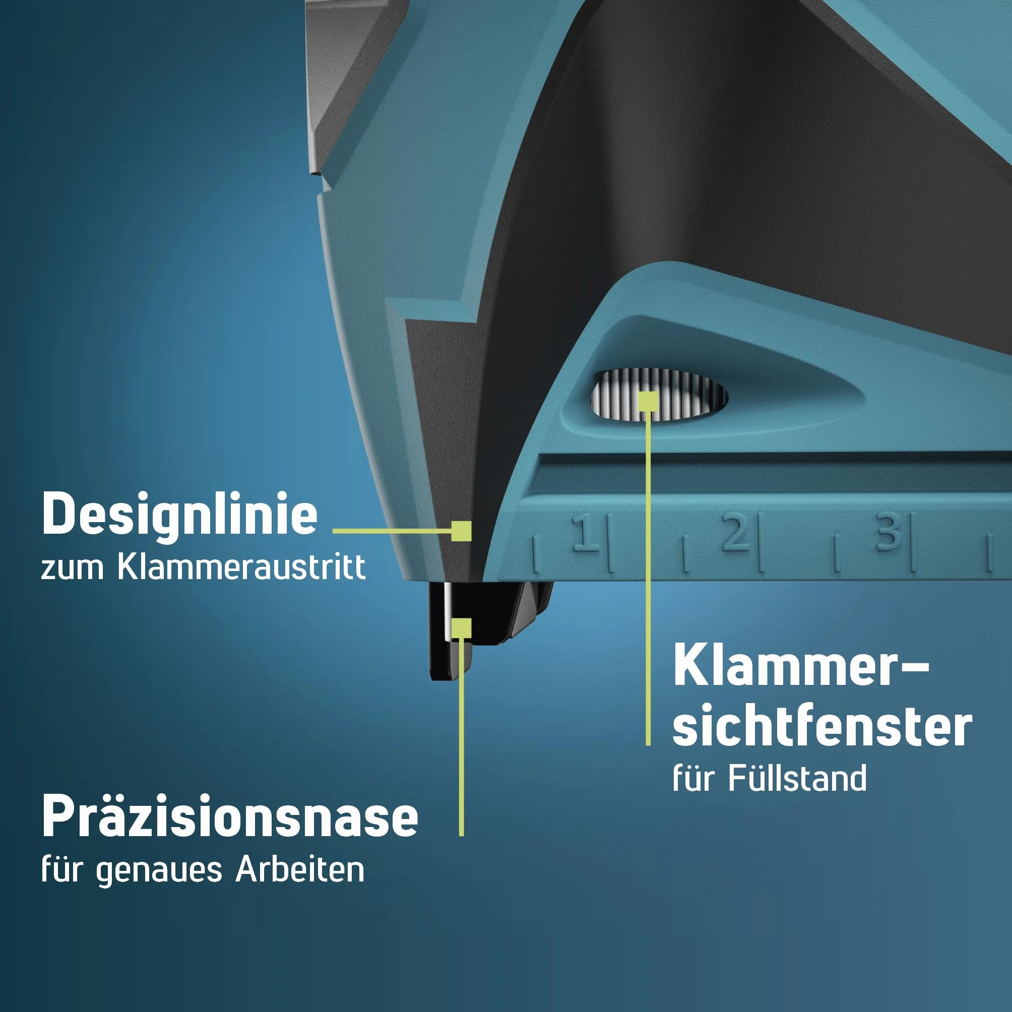 NOVUS TOOLS Elektrotacker J-150 Set mit 1800 Klammern │ Profi-Tacker und Nagelpistole mit Schlagkraftregulierung, Distanzanschlag und Unterlademechanik │ Für Feindrahtklammern 6-14 mm und Nägel 16 mm