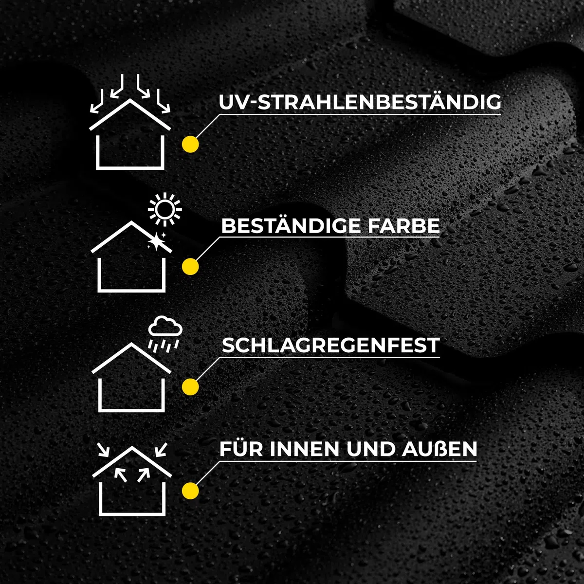 Isolbau Dachfarbe - 12 kg RAL Farbe Fassadenfarbe Nano Dachlack Sockelfarbe auf Wasserbasis - Lösemittelfrei, Wasserdicht, UV-beständig - Ziegelrot