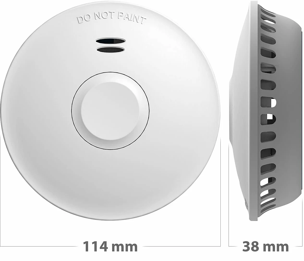 VisorTech Rauch-Melder-Alarmanlage: 3er-Set vernetzbare Funk-Rauchmelder, 85 dB, VDs, 10-J.-Batterie (Kanbellos Vernetzbare Rauchmelder, 10 Jahre Funk)