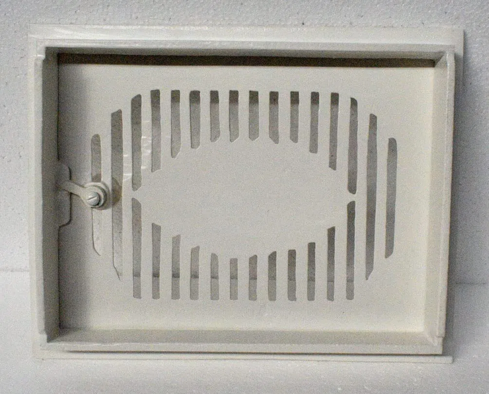 Ofen Tür Türe Ofentür Ofentüre Kamin Kachelofen Lüftungsgitter Kamintüre Jugendstil Top SG1-W