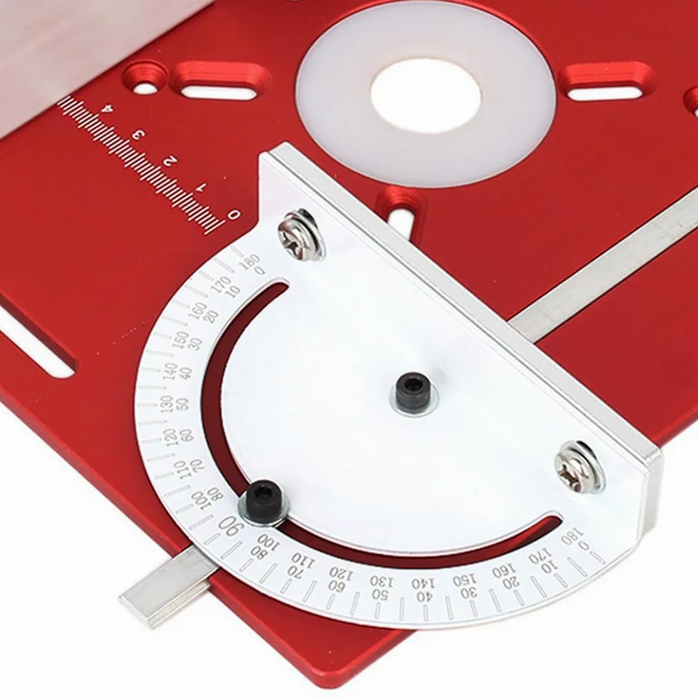 Holzbearbeitung Tischkreissäge Fräsen Flip Plate Multifunktions-Trimmer-Graviermaschine