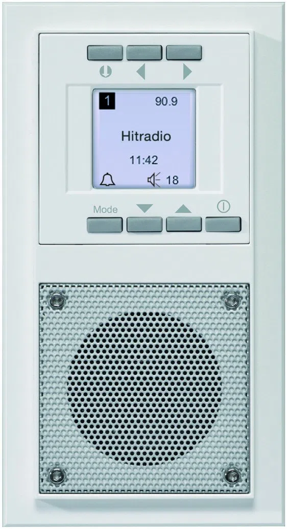 Honeywell Home Peha Unterputz-Radio im Aura-Design, weiß, D 20.485.02