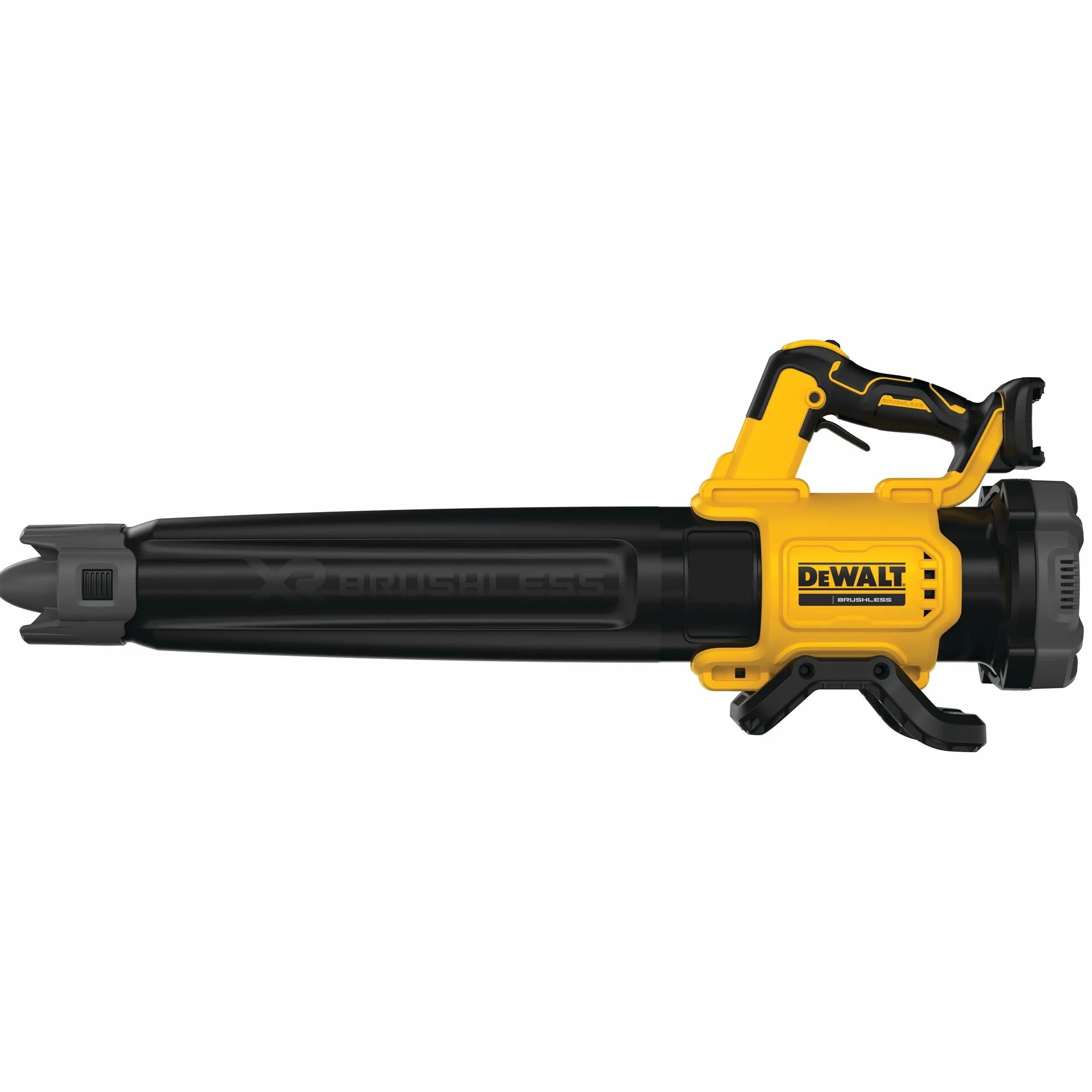 DEWALT 18V XR BÜRSTENLOSER LAUBBLÄSER MIT 12,7 M3/MIN LUFTVOLUMEN, 200 KM/H LUFTGESCHWINDIGKEIT, NUR GERÄT, DCMBL562N-XJ