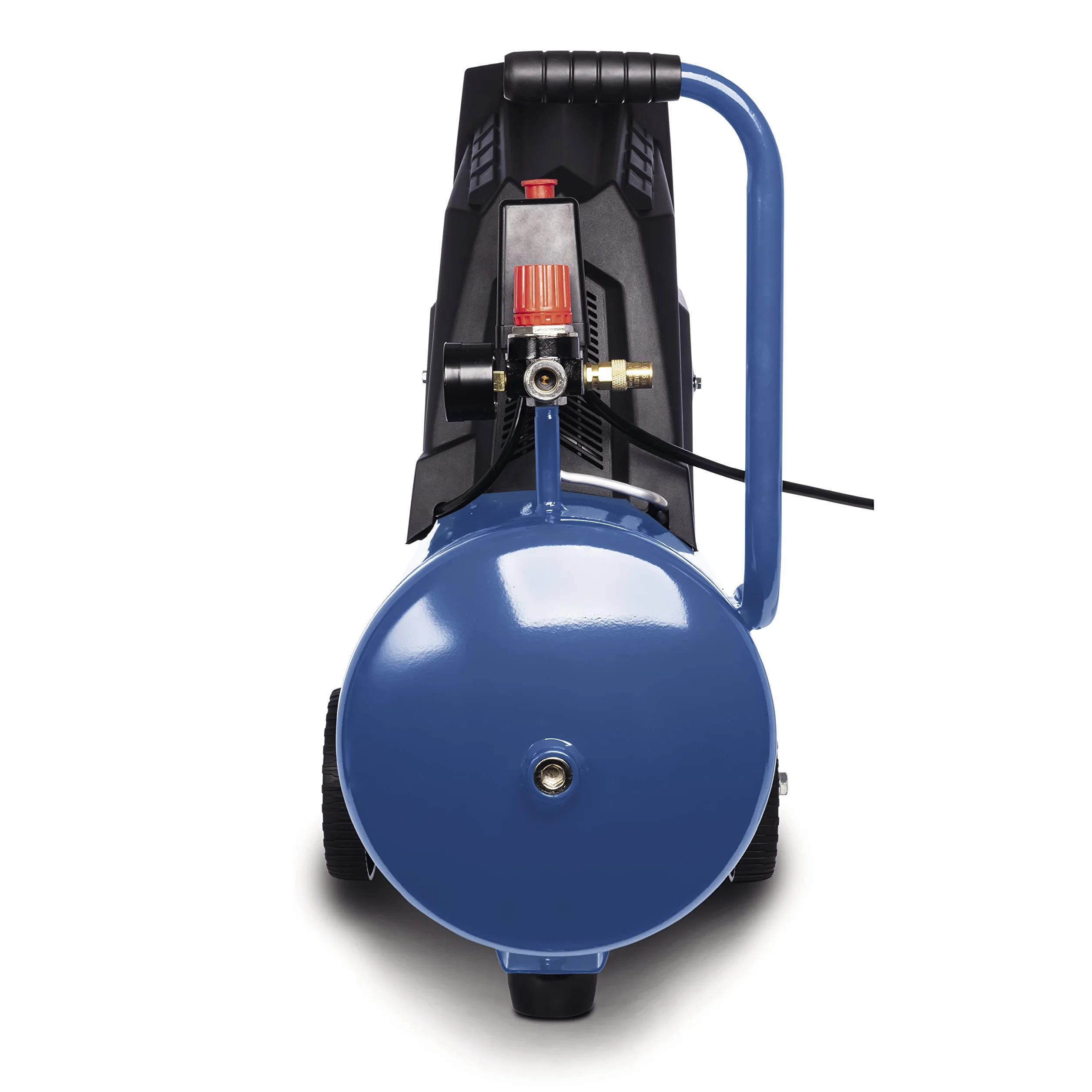 Scheppach Kompressor HC25o (1100W, 24 L,8 bar, Ansaugleistung 165 l/min, Druckminderer, ölfrei) - inkl. 13-teiligem Druckluft Werkzeug Set + 5 m Spiralschlauch