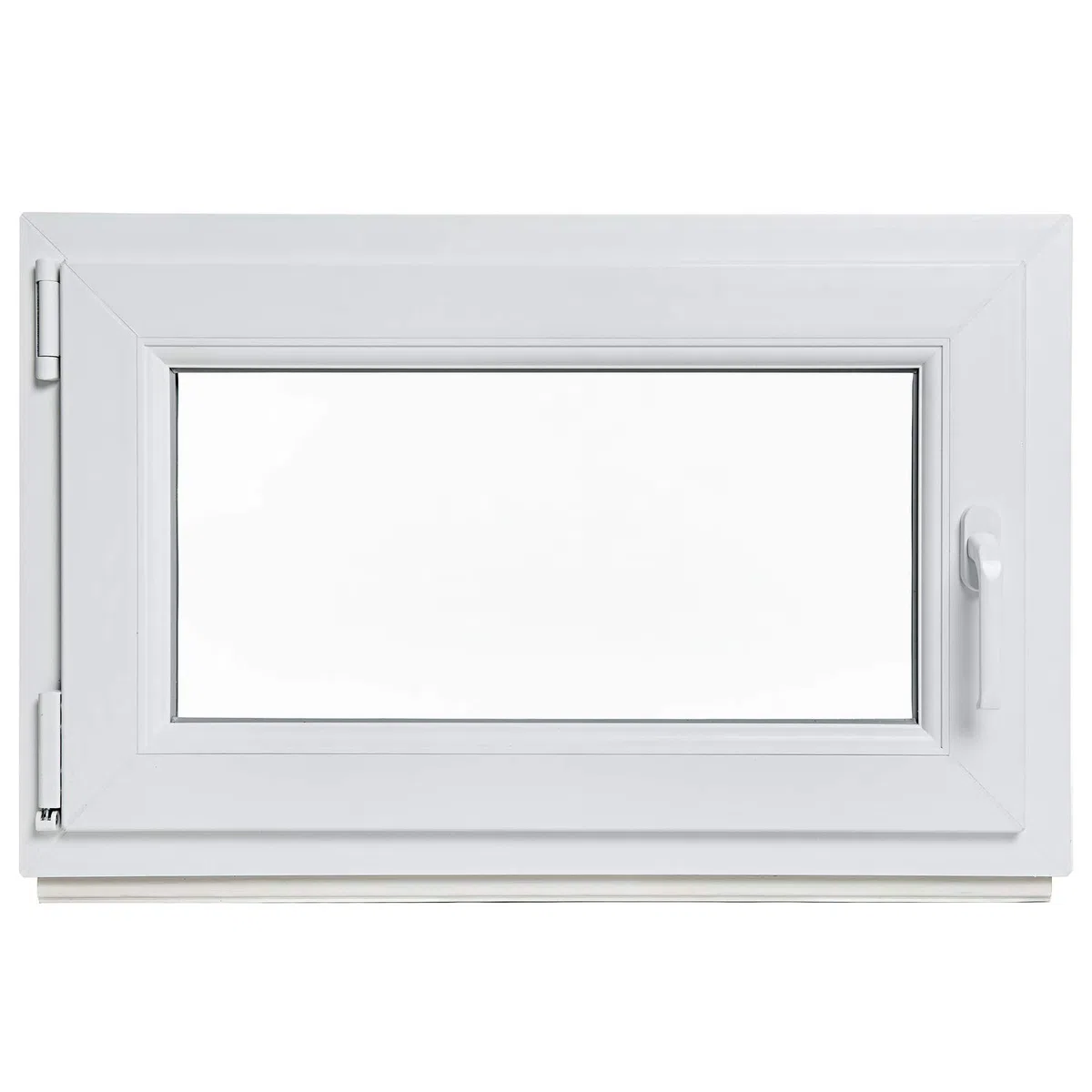 Kellerfenster - Kunststoff - Fenster - weiß - BxH: 100 x 70 cm - DIN links - 2-fach-Verglasung - Lagerware