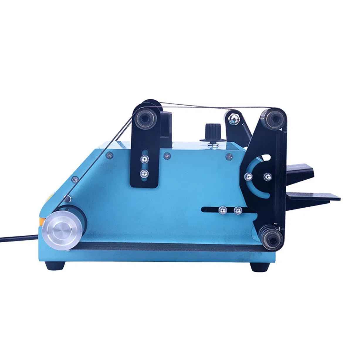 Messermacher Bandschleifer Polierer Bandschleifmaschine Schleifband Schleifer Doppelschleifer Doppel Axis Belt Sander Schleifmaschine für das Schleifen von Holz Metall Kunststoff usw Materialien