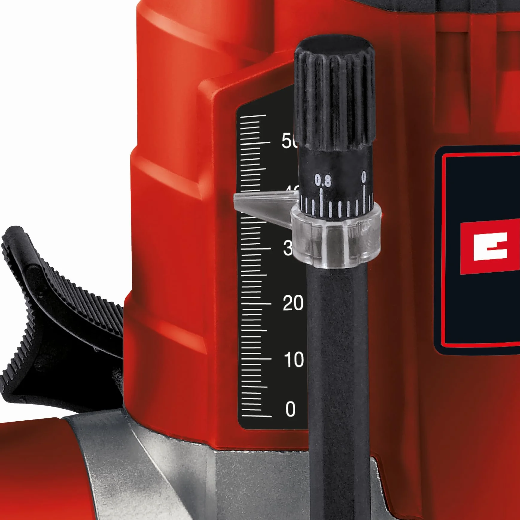 Einhell Oberfräse TC-RO 1155 Kit (1100 Watt, Ø 6 und 8 mm, Drehzahlregulierung, Parallelanschlag, Absaugadapter, inkl. Zubehör & diverse Fräser)