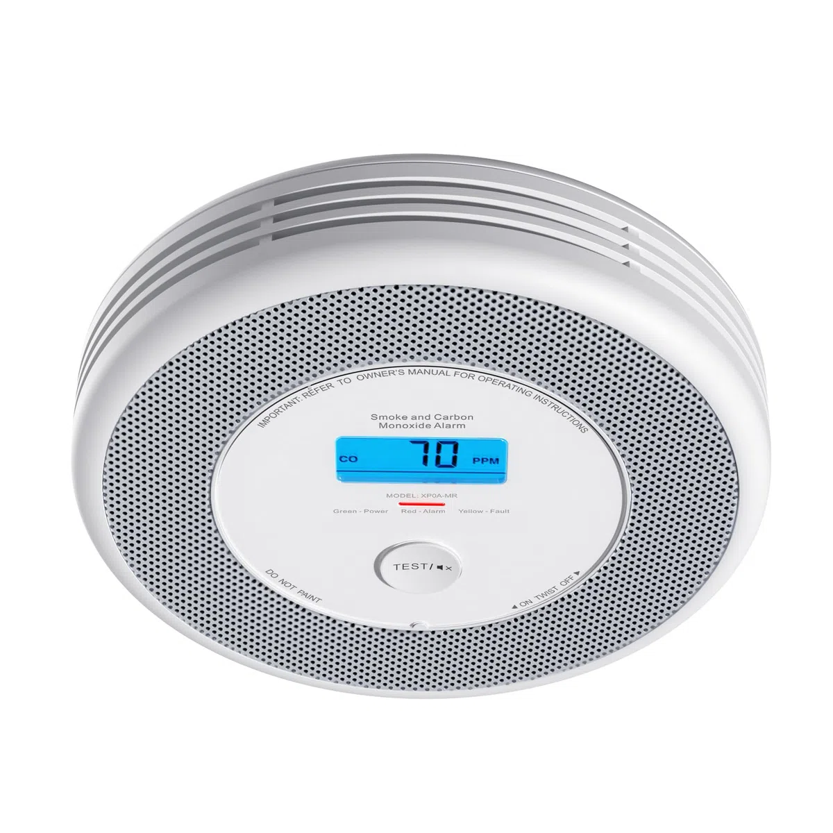 X-Sense Rauch und CO Melder mit Sprachalarm und Standortansage XP0A-MR11 Kits 30 mm