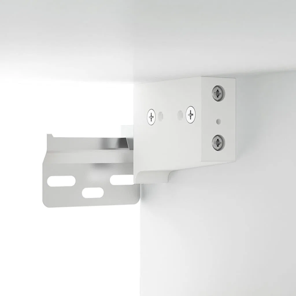 vidaXL Wandschrank Hängeschrank Lagerschrank Bücherschrank Schrank Aufbewahrungsschrank Wohnzimmer Schlafzimmer Weiß 60x31x70cm Holzwerkstoff