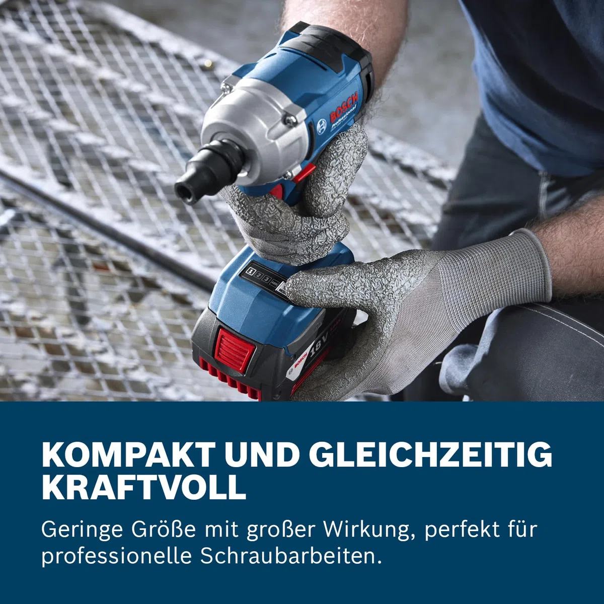 Bosch Professional 18V System Akku Drehschlagschrauber GDS 18V-350 (ohne Akku/Ladegerät)