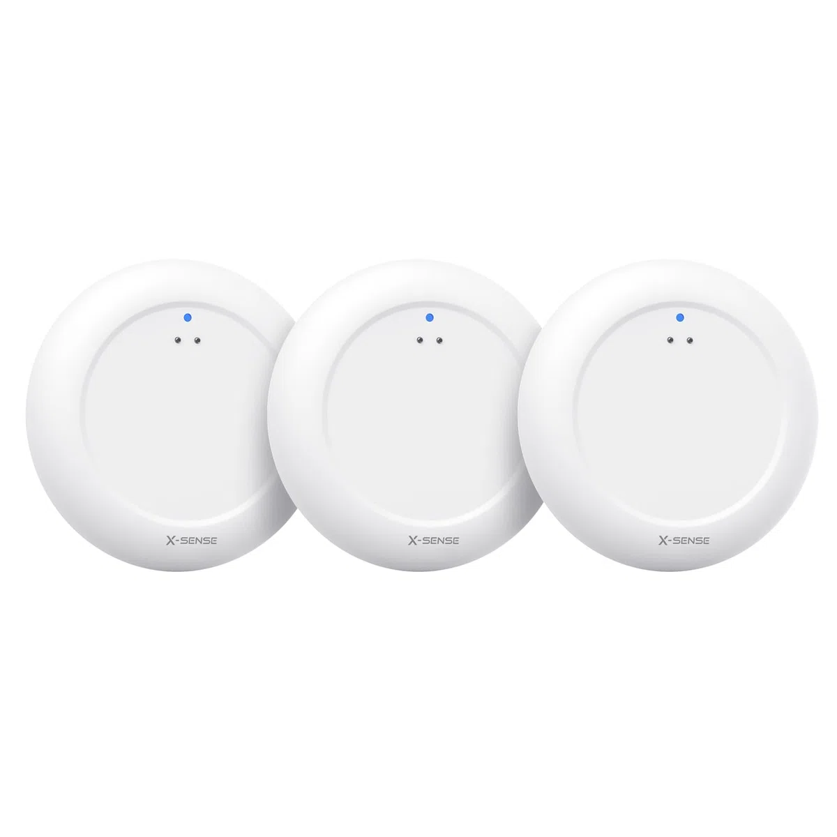 X-Sense SBS50 Wassermelder WLAN, smarter Wassersensor IP67 wasserdicht, App-Warnungen 2.4GHz, für Küche Bad Keller
