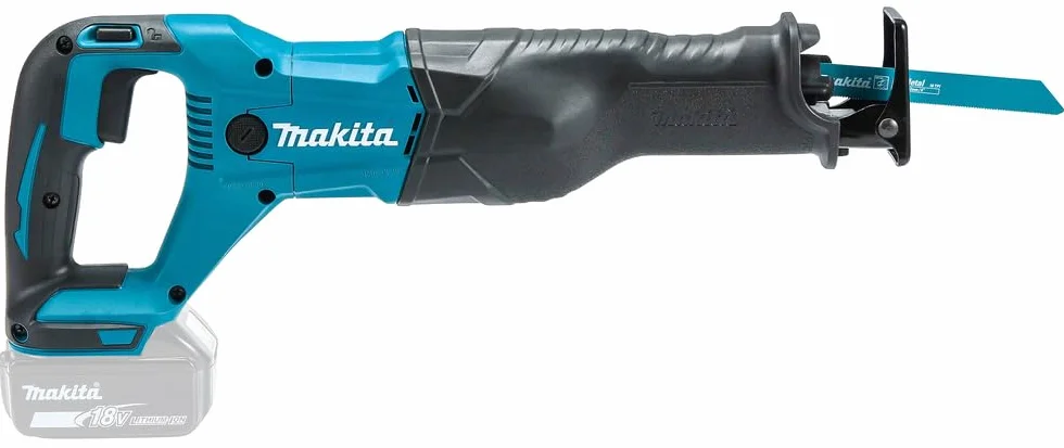 Makita DJR186ZK Akku-Reciprosäge 18 V im Transportkoffer (ohne Akku, ohne Ladegerät)