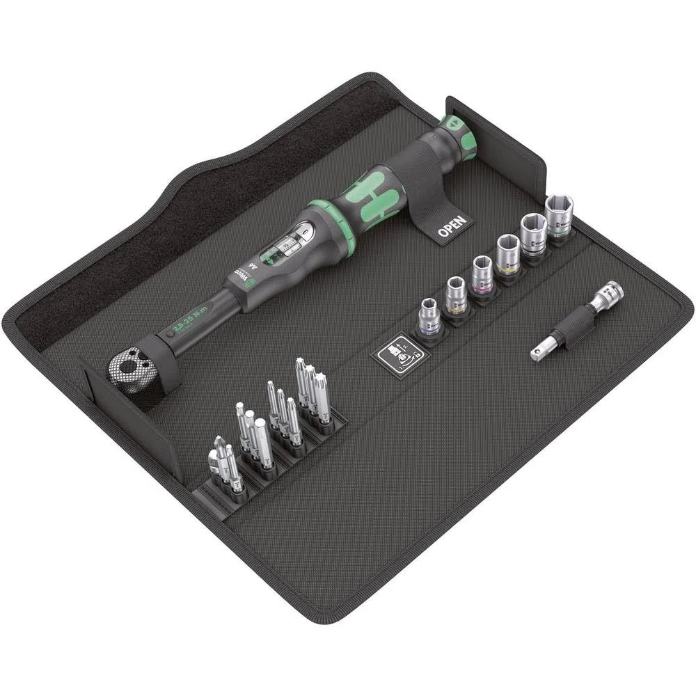 Wera 05130110001 Click-Torque A 6 Set 1 Drehmomentschlüssel-Satz