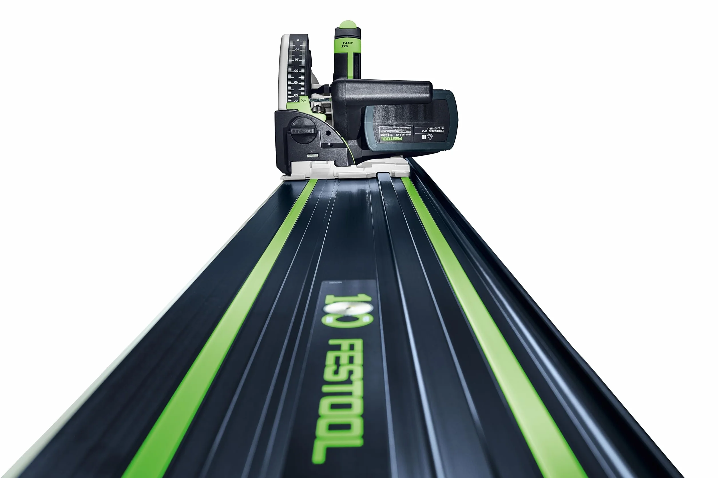 Festool Führungsschiene FS 1400/2 BL - Sägeschiene für Tauchsäge & Fräse | 1400mm Aluminium Führung mit Splitterschutz für präzise Schnitte, kompatibel mit Oberfräse und FS-Zubehör