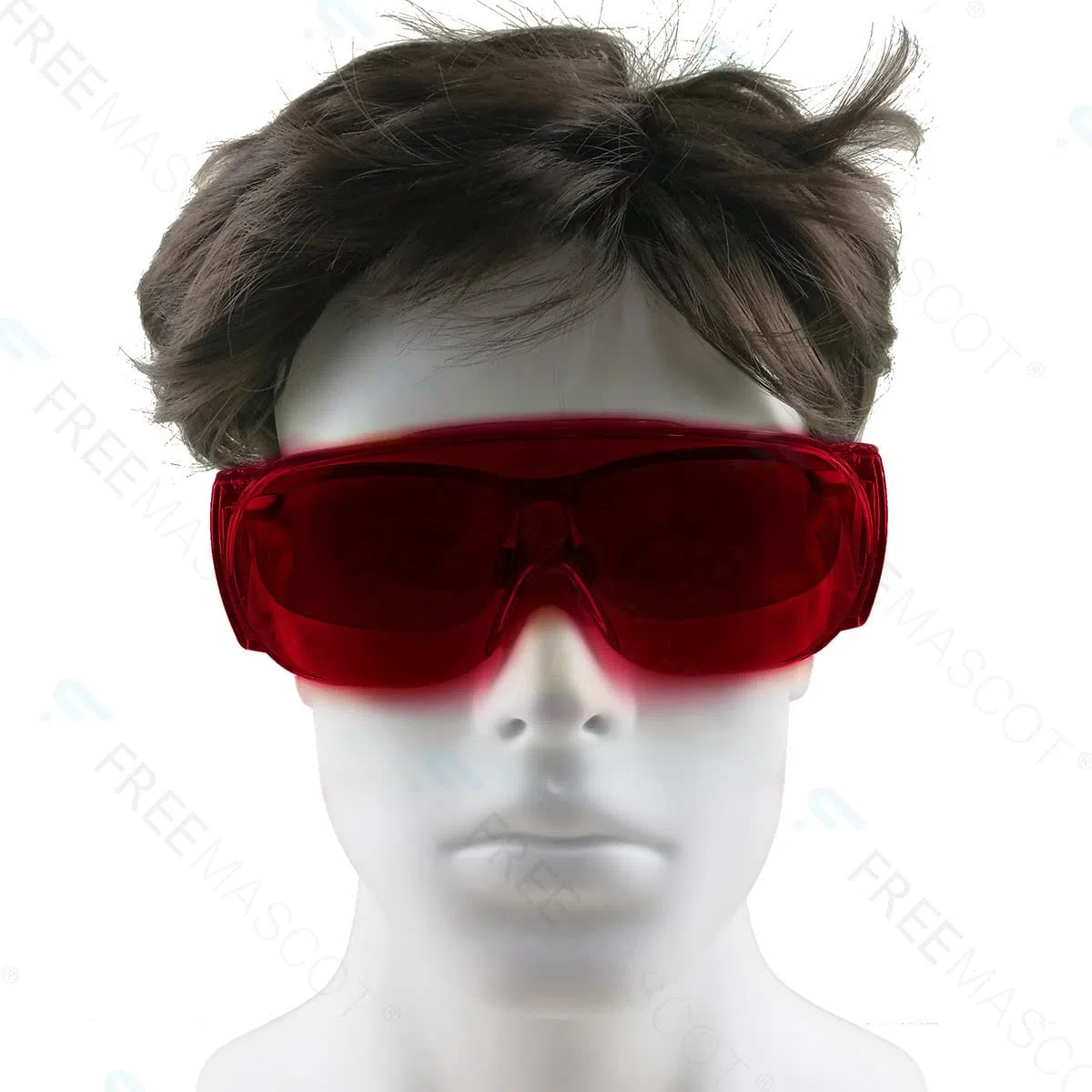 FREEMASCOT OD 4+ 190-540nm Wellenlänge Laserschutzbrille für typische 405nm, 450nm, 520nm, 532nm Laserlicht zur Haarentfernung, Laserbehandlung, Augenschutzbrille
