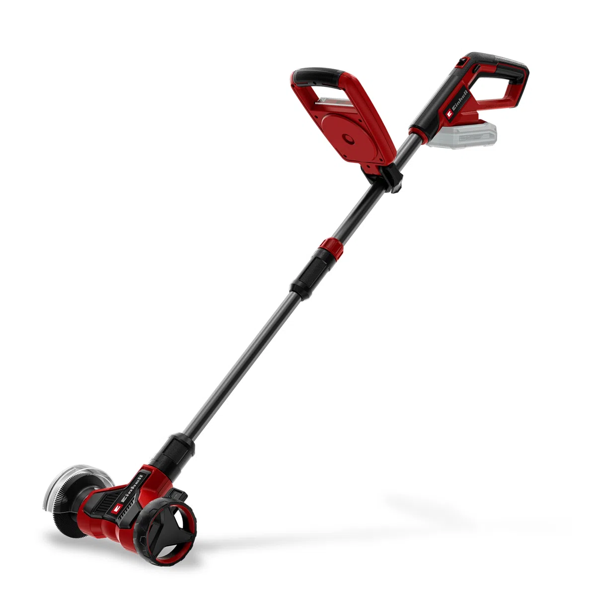 Einhell Akku-Fugenreiniger GE-CC 18/110 Li E-Solo Power X-Change (18 V, Führungsholm teleskopierbar, Zusatzhandgriff, Führungsrad verstellbar, inkl. 2x Bürsten, ohne Akku)